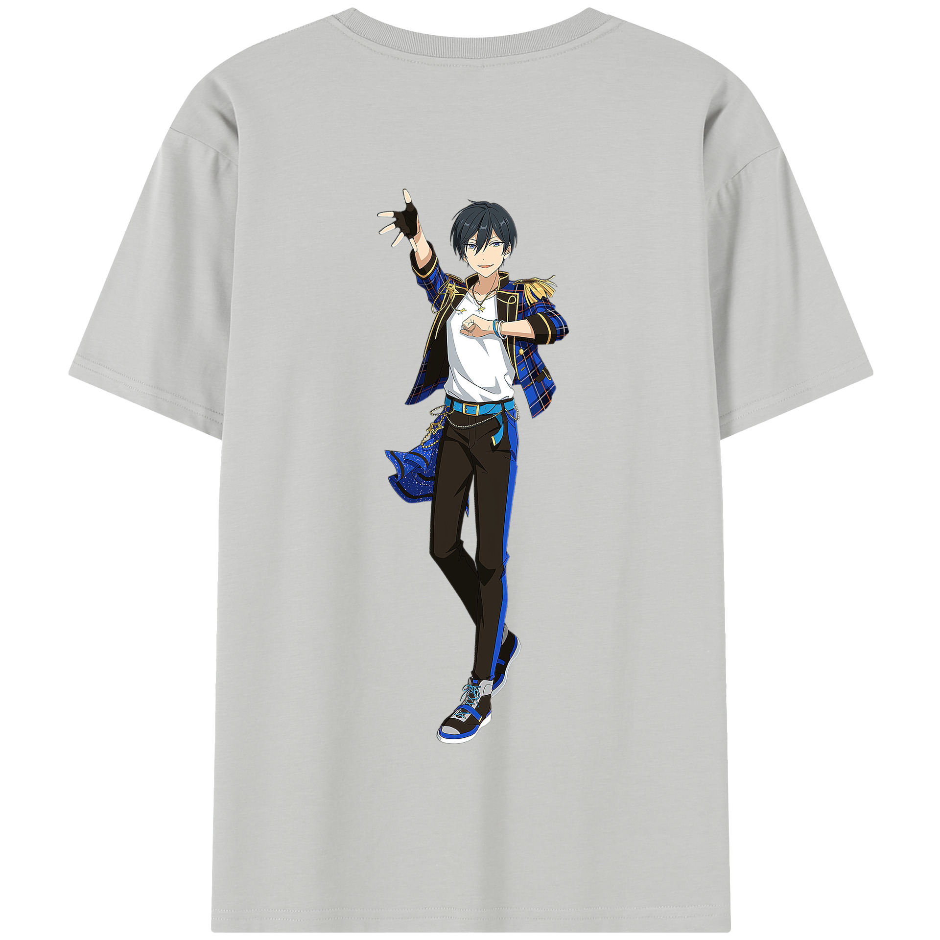 （画像用） あんさんぶるスターズ! Ensemble Stars 綿100％半袖Tシャツ（背面プリント）