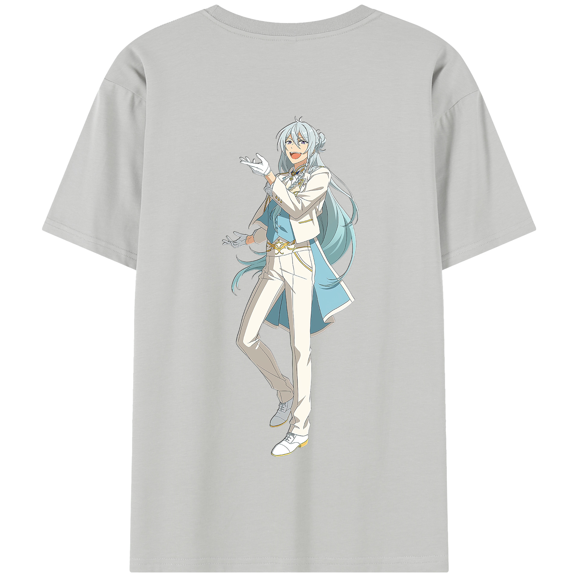 （画像用） あんさんぶるスターズ! Ensemble Stars 綿100％半袖Tシャツ（背面プリント）