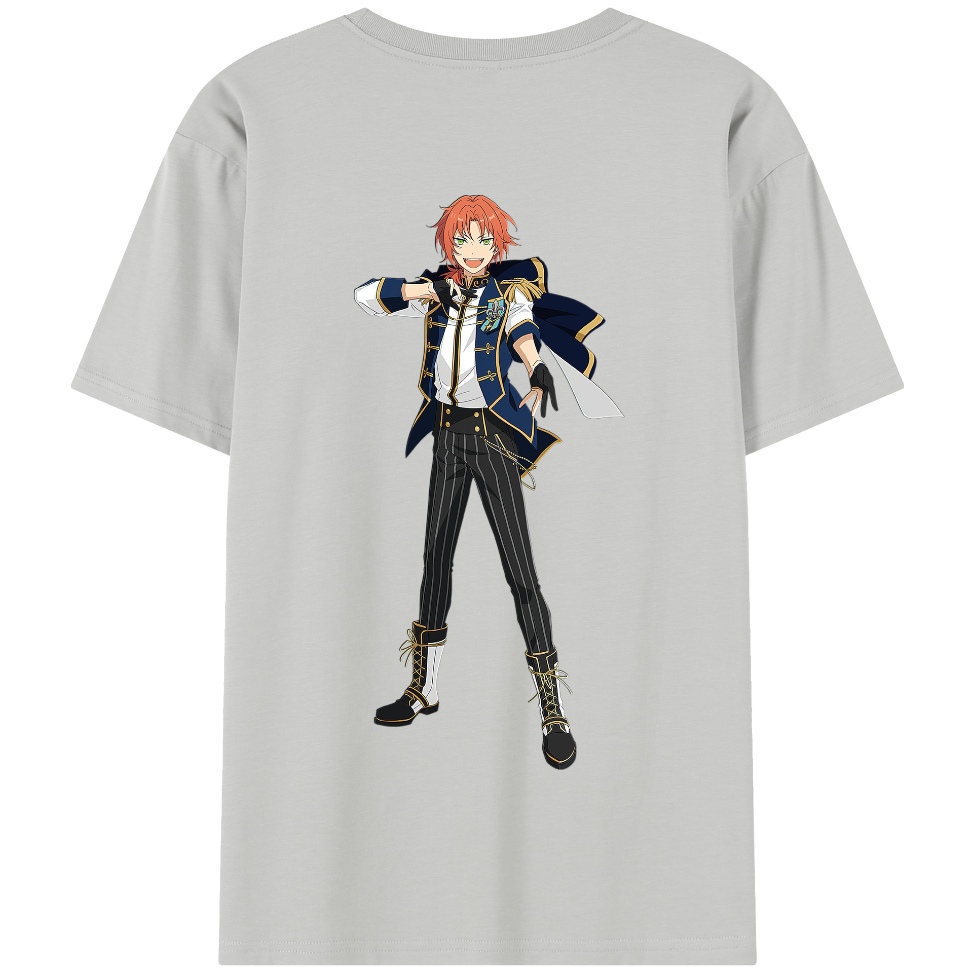 （画像用） あんさんぶるスターズ! Ensemble Stars 綿100％半袖Tシャツ（背面プリント）