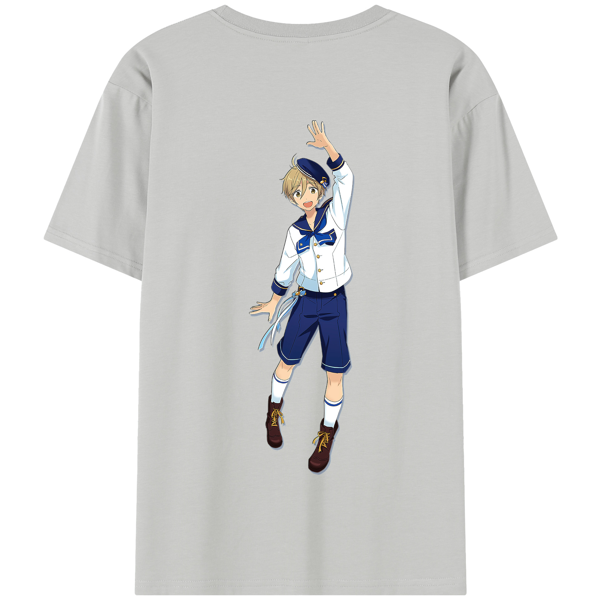 （画像用） あんさんぶるスターズ! Ensemble Stars 綿100％半袖Tシャツ（背面プリント）