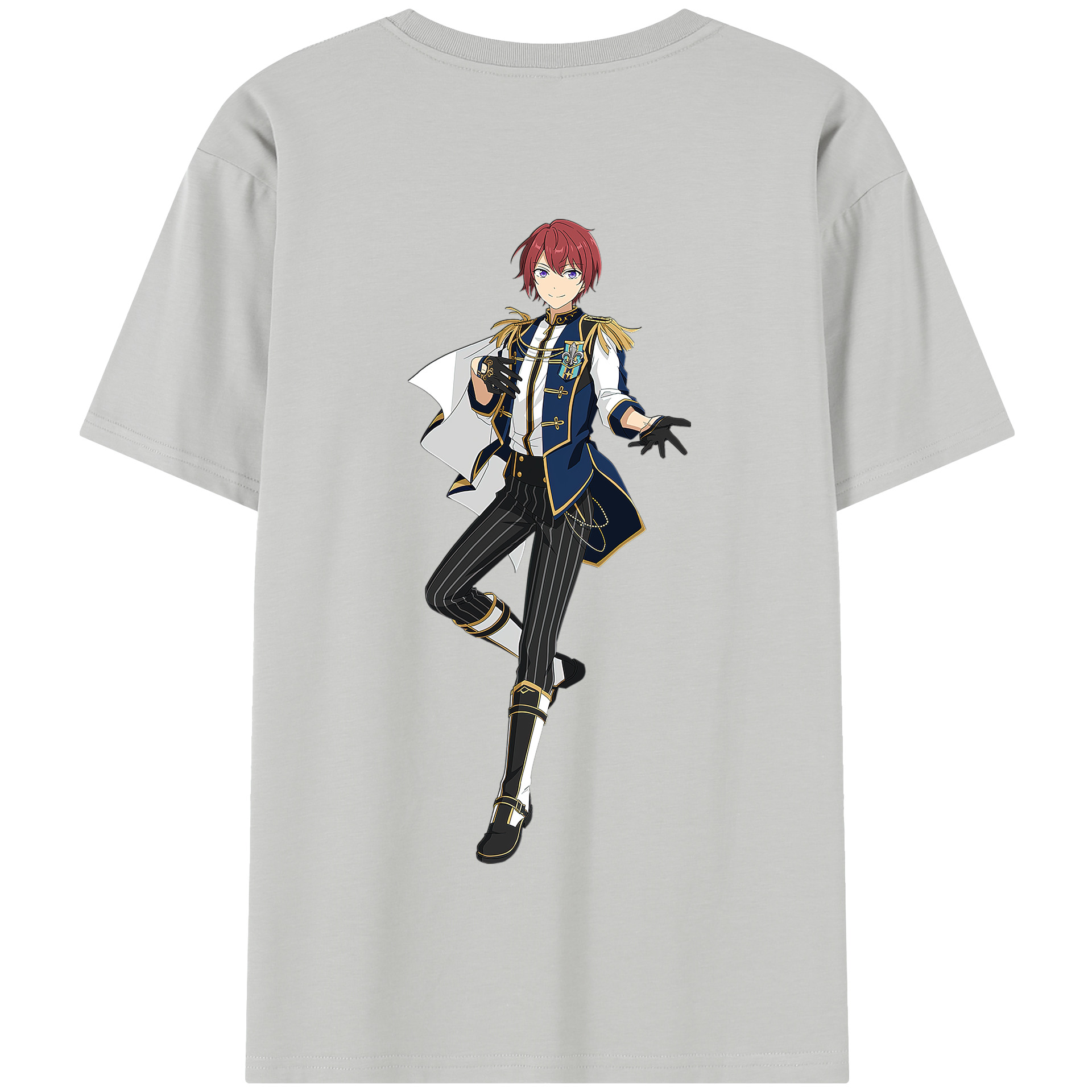 （画像用） あんさんぶるスターズ! Ensemble Stars 綿100％半袖Tシャツ（背面プリント）