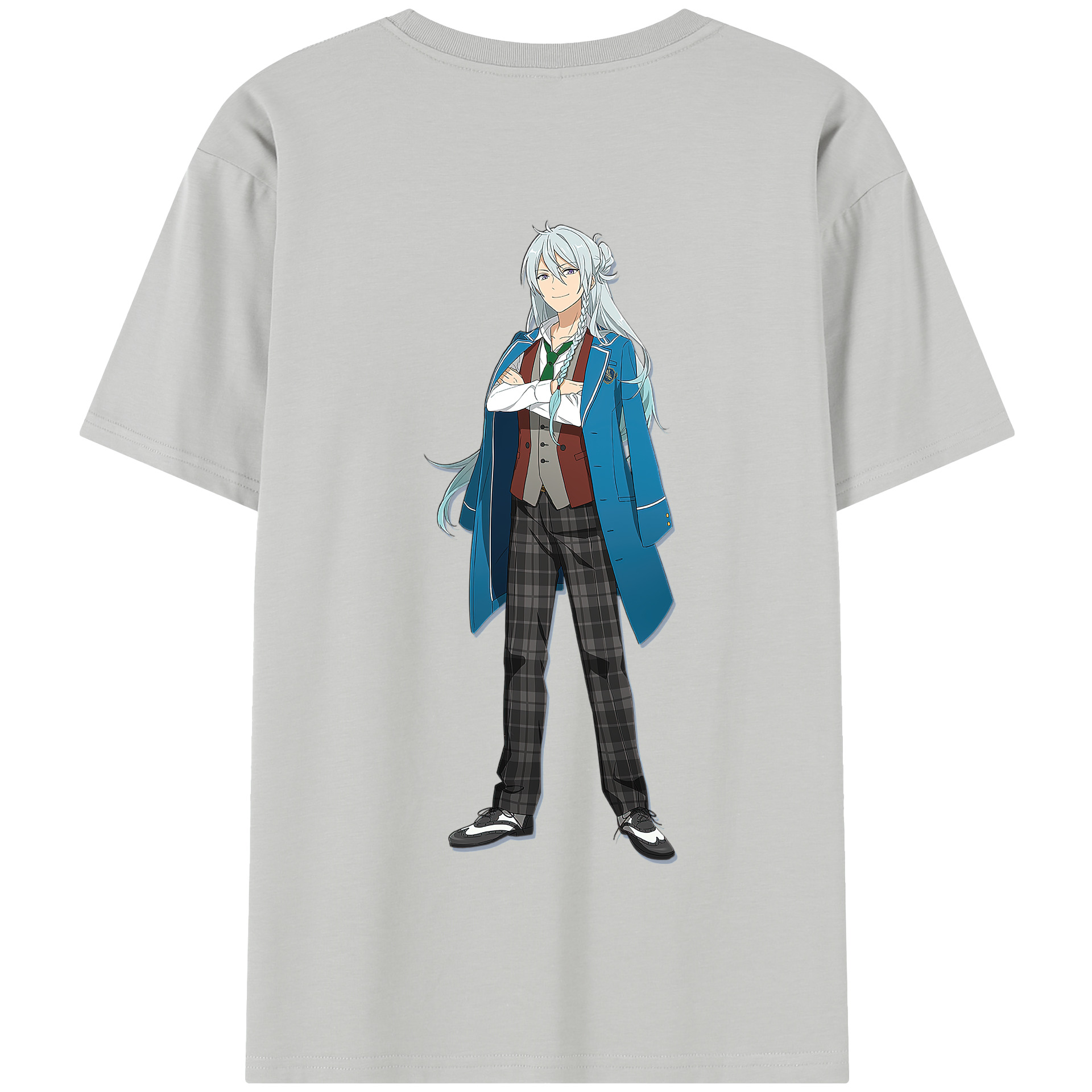 （画像用） あんさんぶるスターズ! Ensemble Stars 綿100％半袖Tシャツ（背面プリント）