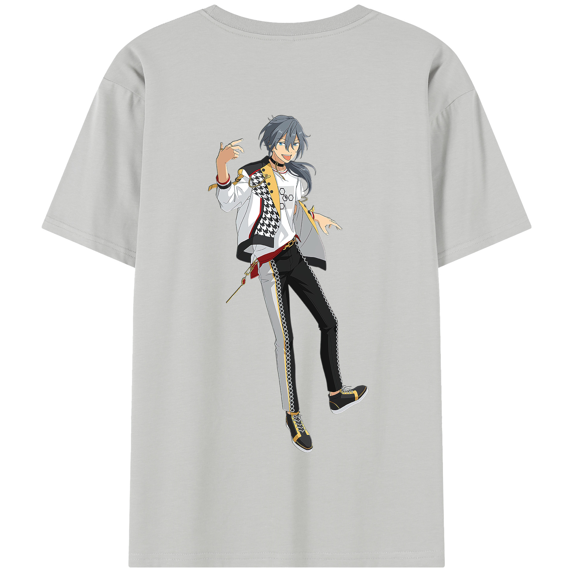 （画像用） あんさんぶるスターズ! Ensemble Stars 綿100％半袖Tシャツ（背面プリント）