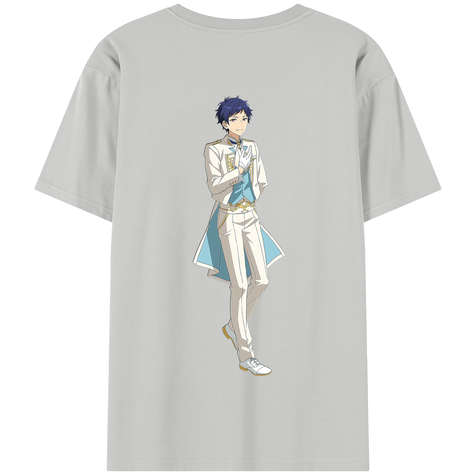 （画像用） あんさんぶるスターズ! Ensemble Stars 綿100％半袖Tシャツ（背面プリント）