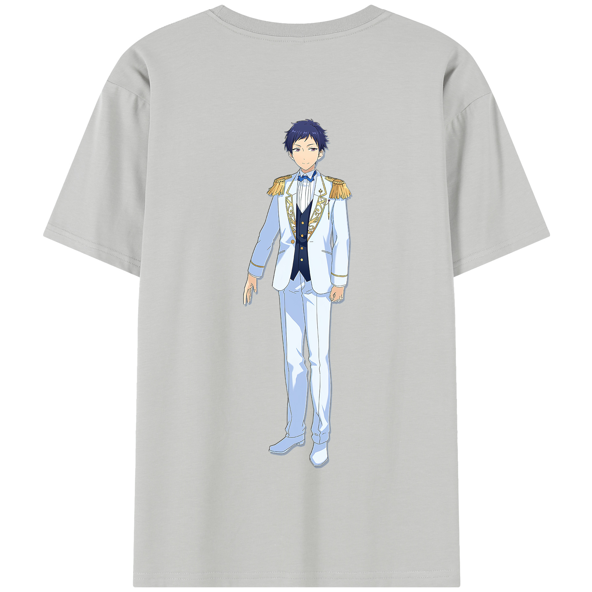 （画像用） あんさんぶるスターズ! Ensemble Stars 綿100％半袖Tシャツ（背面プリント）