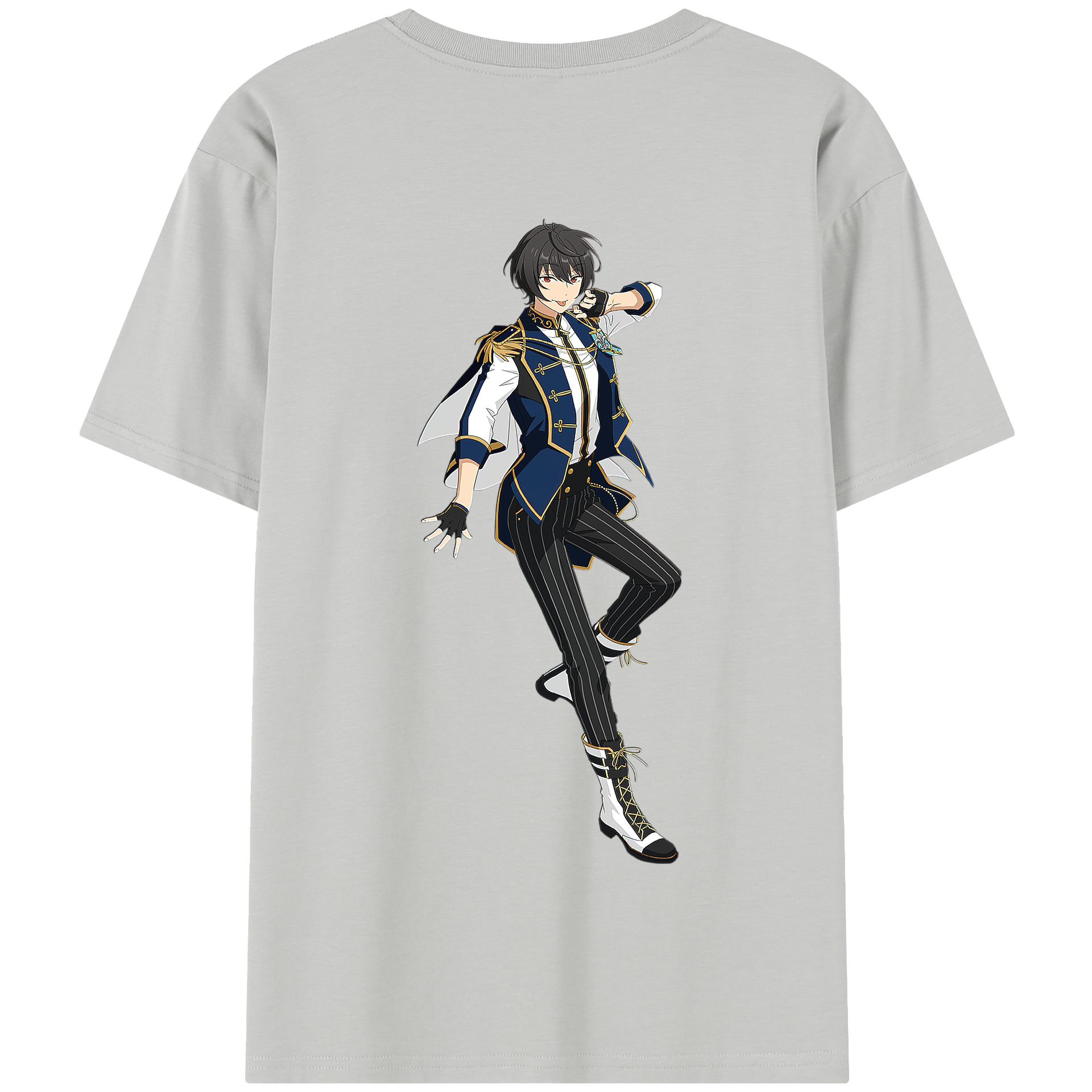 （画像用） あんさんぶるスターズ! Ensemble Stars 綿100％半袖Tシャツ（背面プリント）