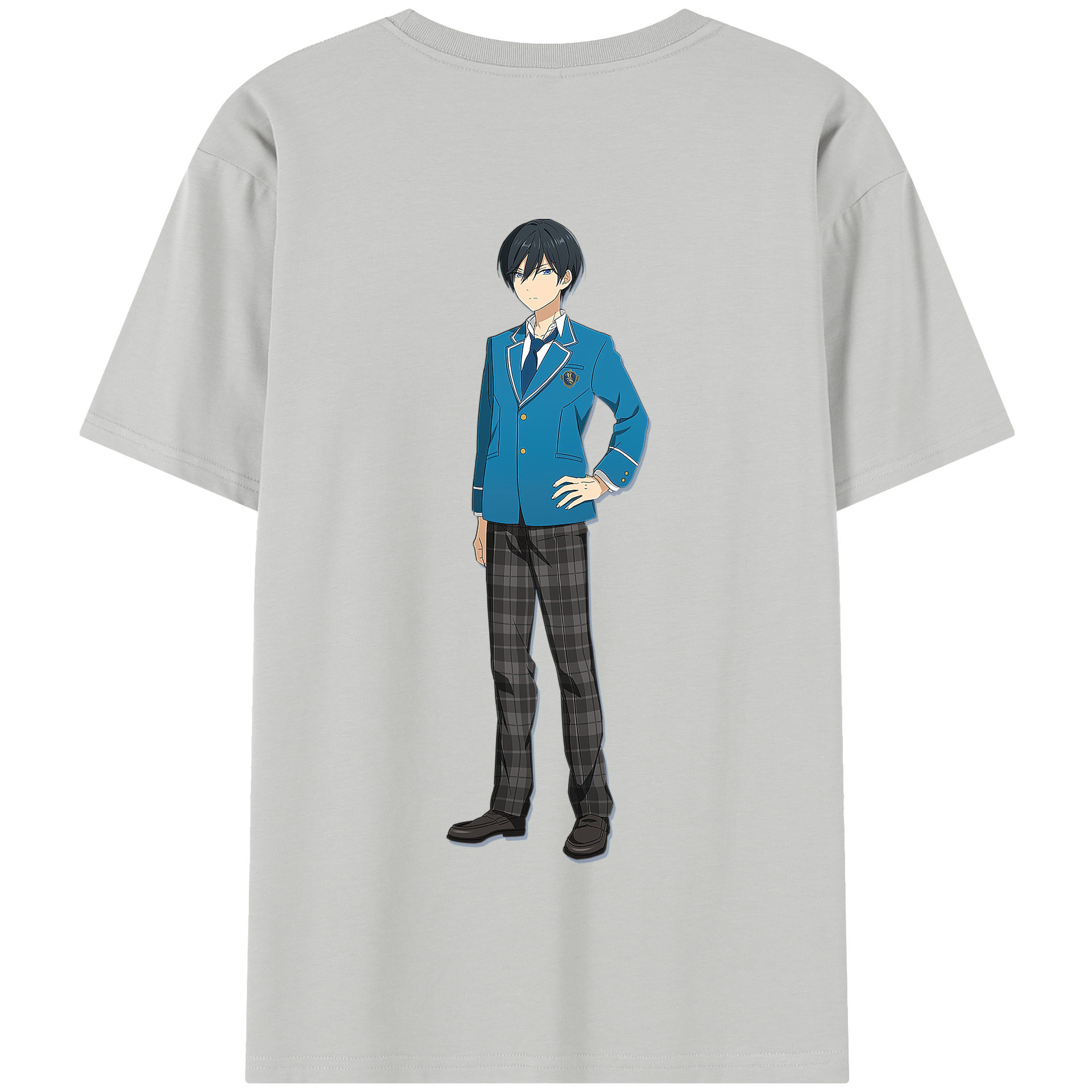 （画像用） あんさんぶるスターズ! Ensemble Stars 綿100％半袖Tシャツ（背面プリント）