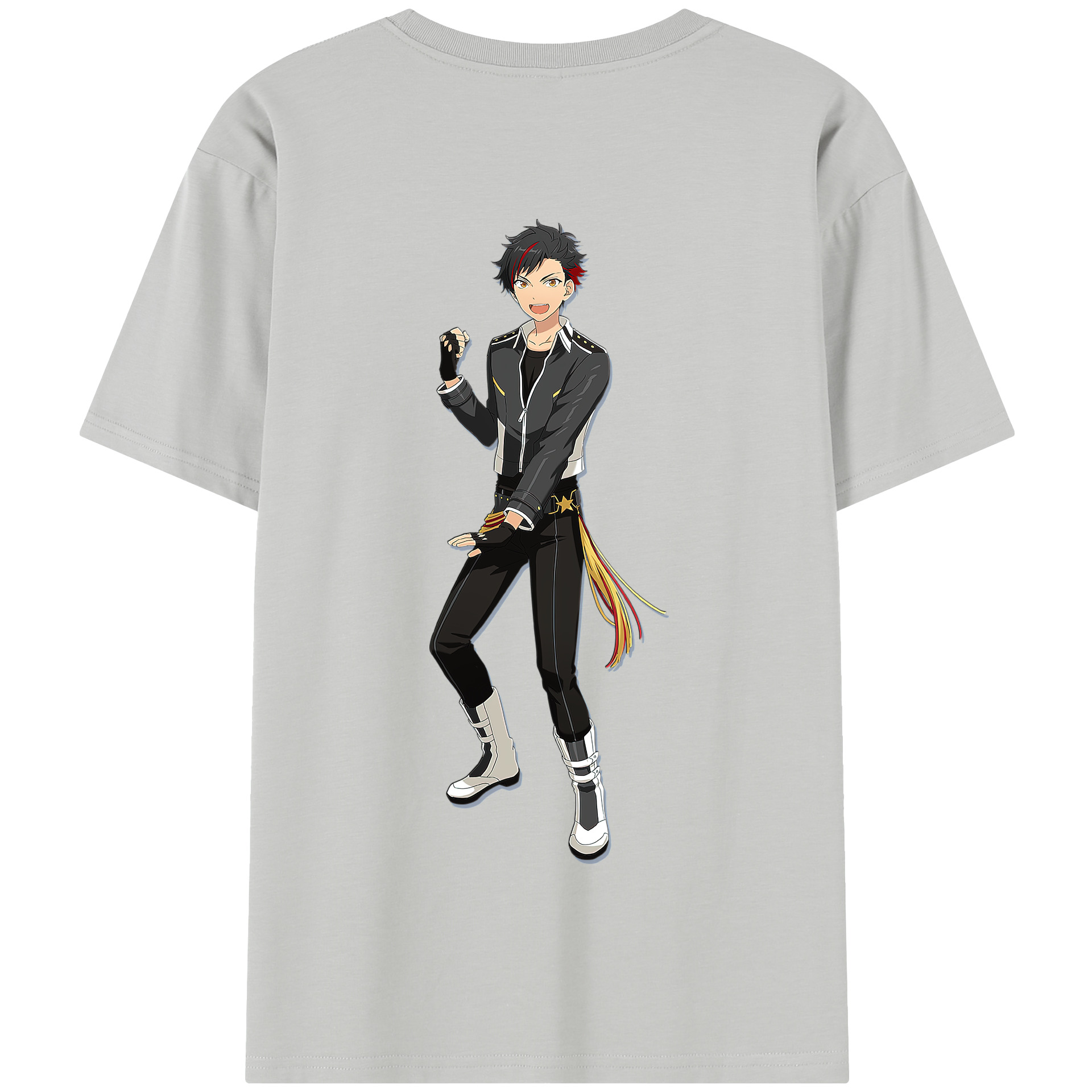 （画像用） あんさんぶるスターズ! Ensemble Stars 綿100％半袖Tシャツ（背面プリント）