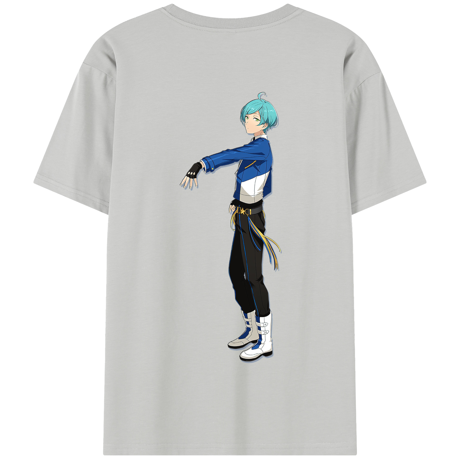 （画像用） あんさんぶるスターズ! Ensemble Stars 綿100％半袖Tシャツ（背面プリント）