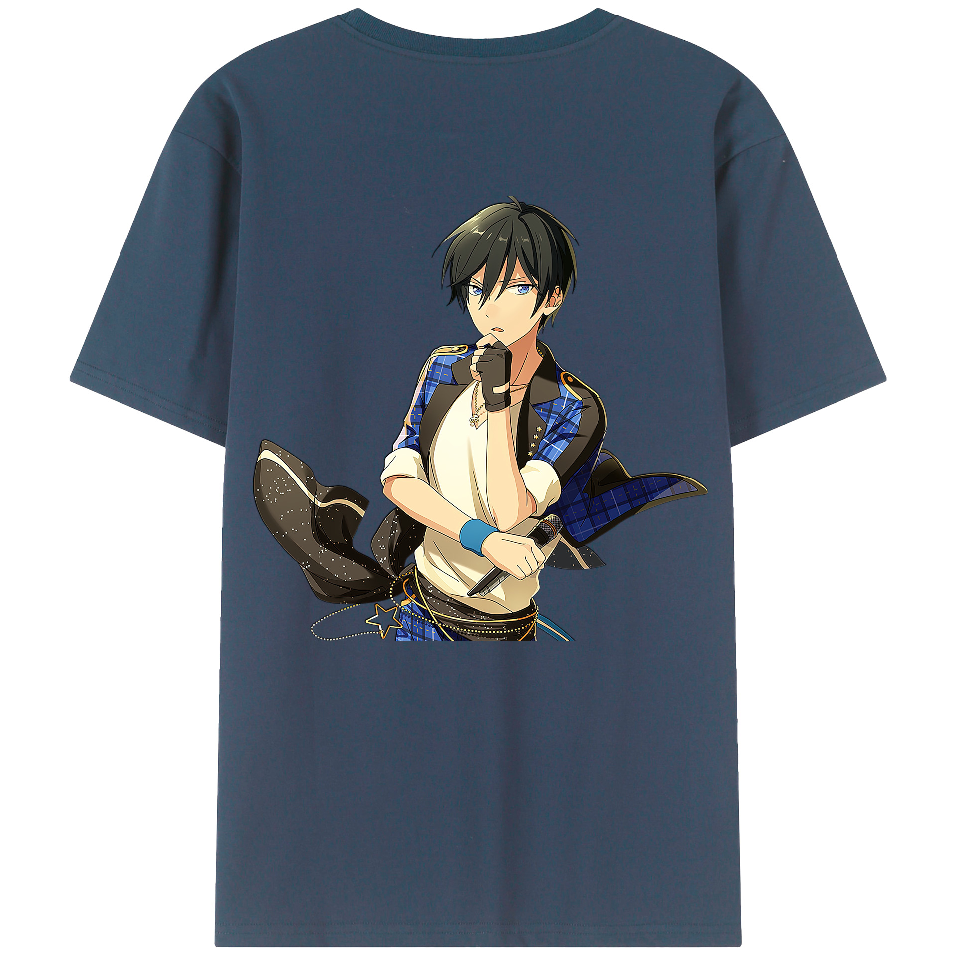（画像用） あんさんぶるスターズ! Ensemble Stars 綿100％半袖Tシャツ（背面プリント）