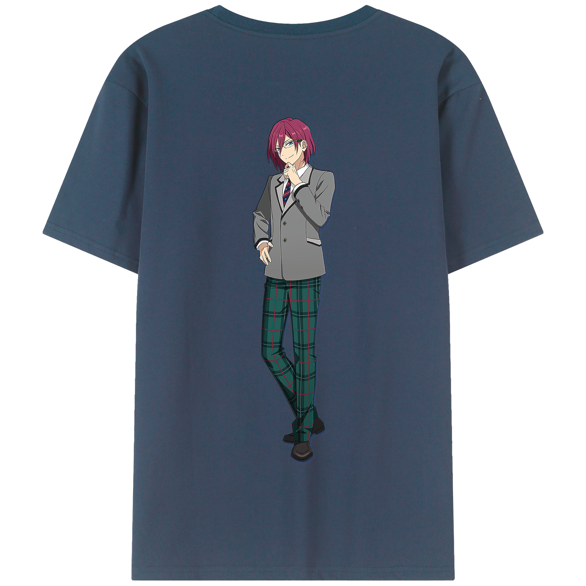 （画像用） あんさんぶるスターズ! Ensemble Stars 綿100％半袖Tシャツ（背面プリント）