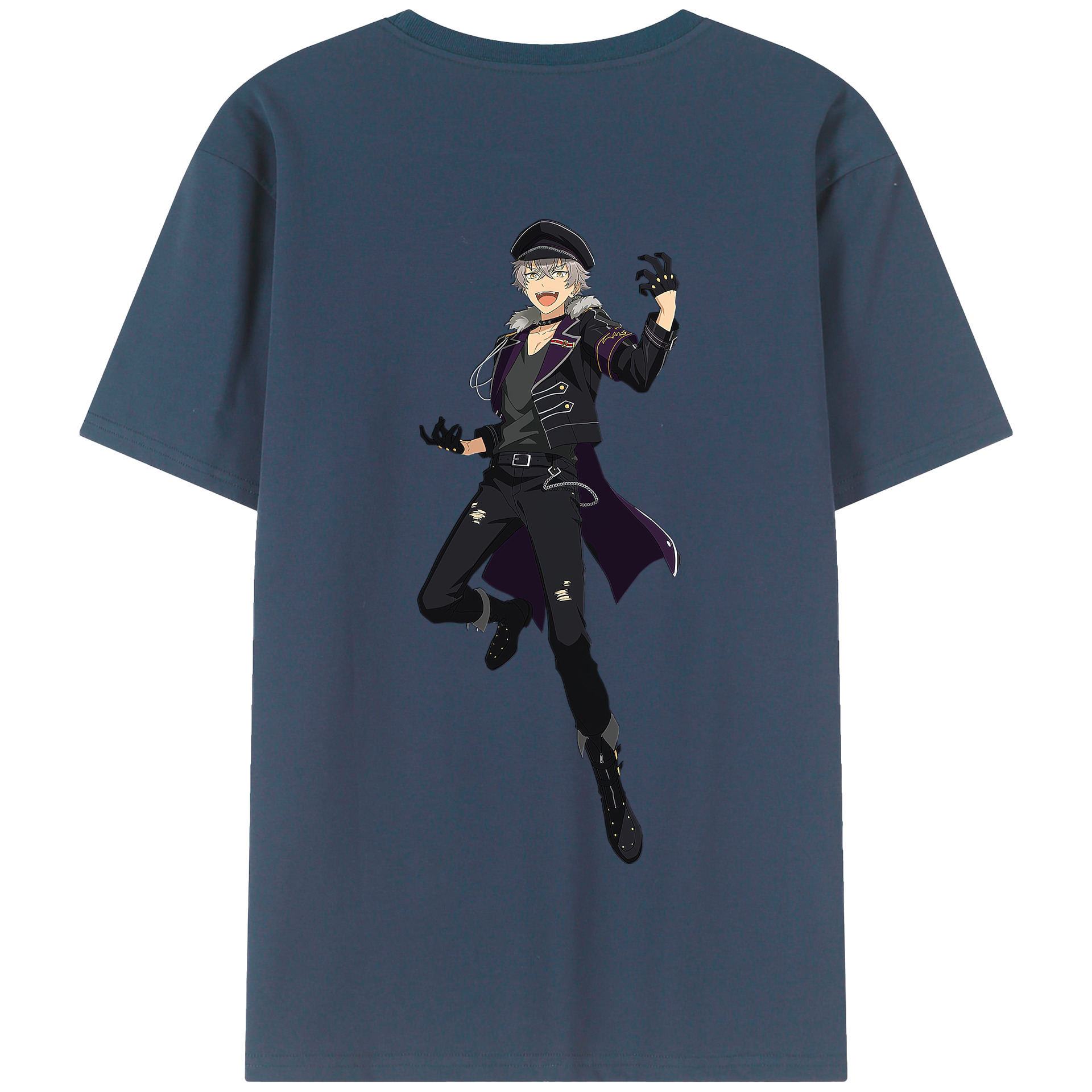 （画像用） あんさんぶるスターズ! Ensemble Stars 綿100％半袖Tシャツ（背面プリント）