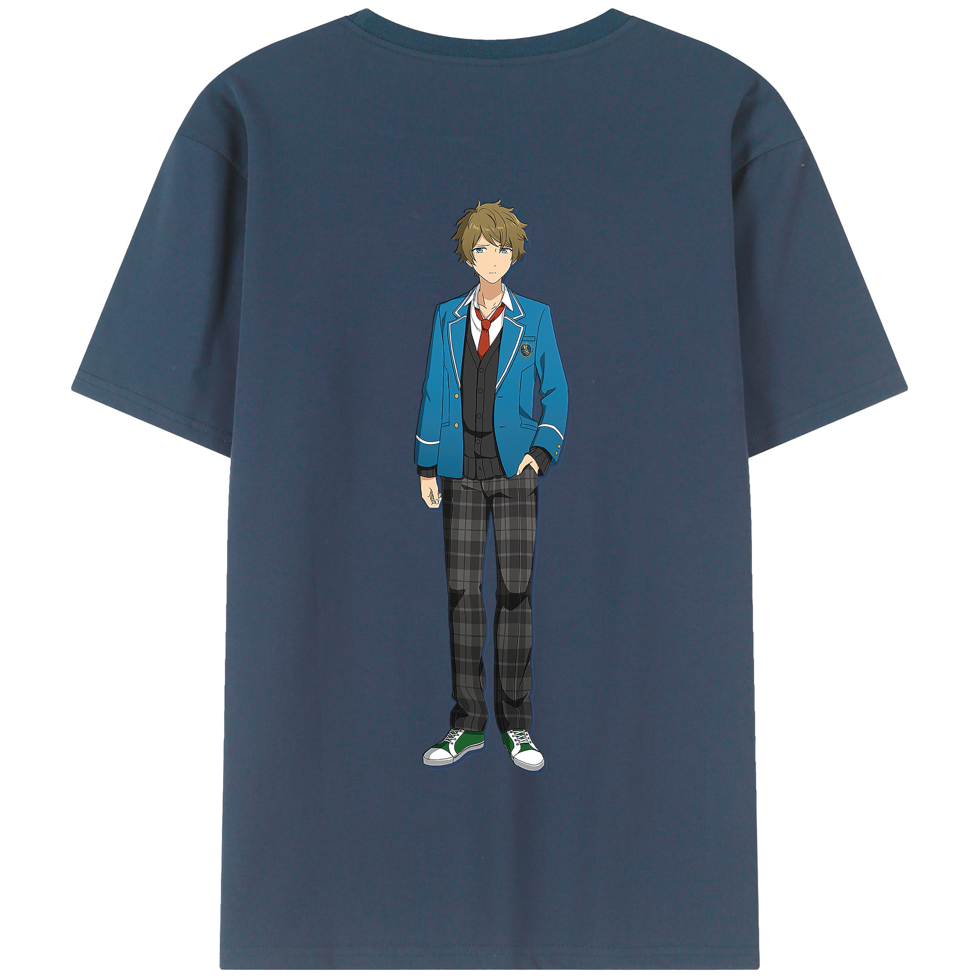 （画像用） あんさんぶるスターズ! Ensemble Stars 綿100％半袖Tシャツ（背面プリント）