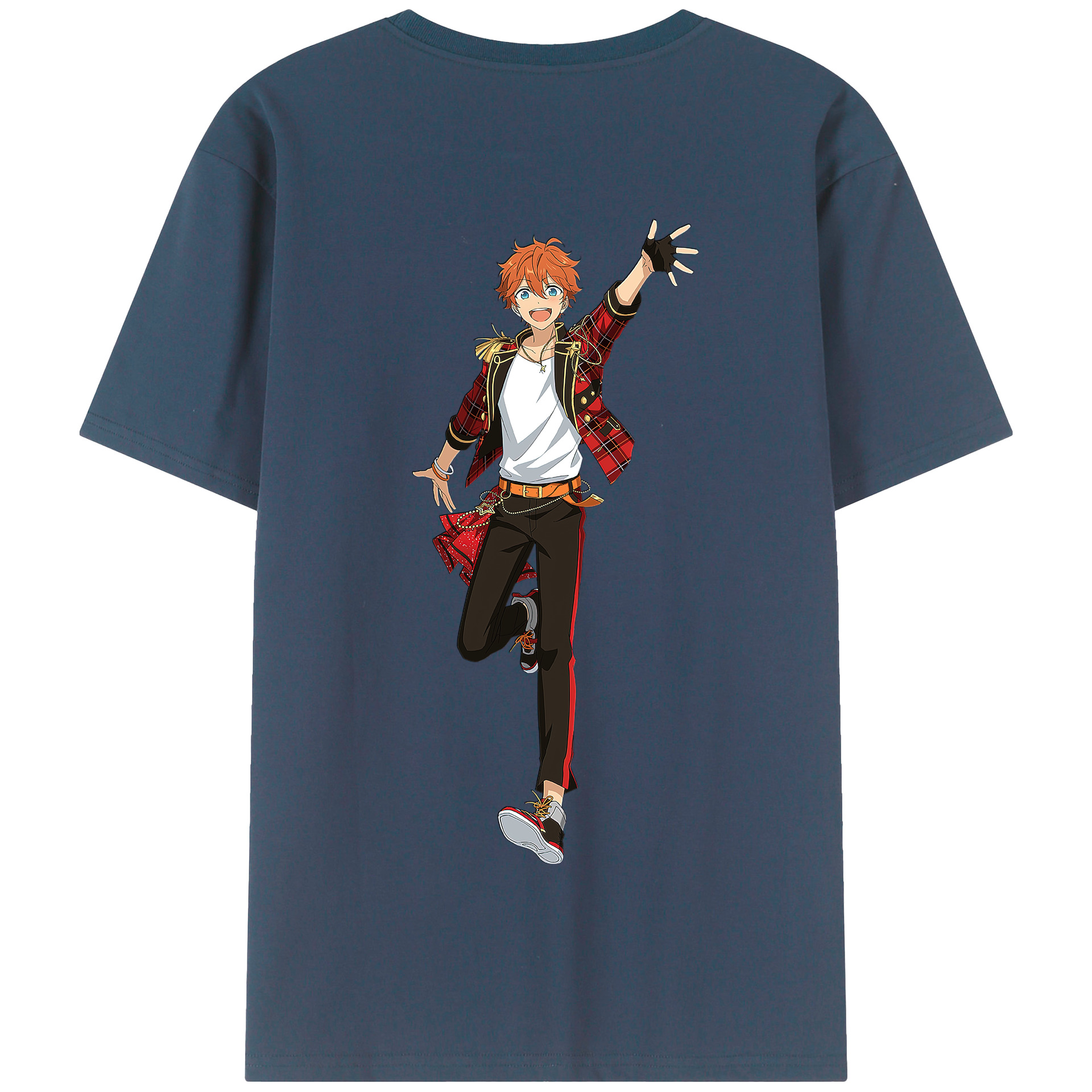 （画像用） あんさんぶるスターズ! Ensemble Stars 綿100％半袖Tシャツ（背面プリント）