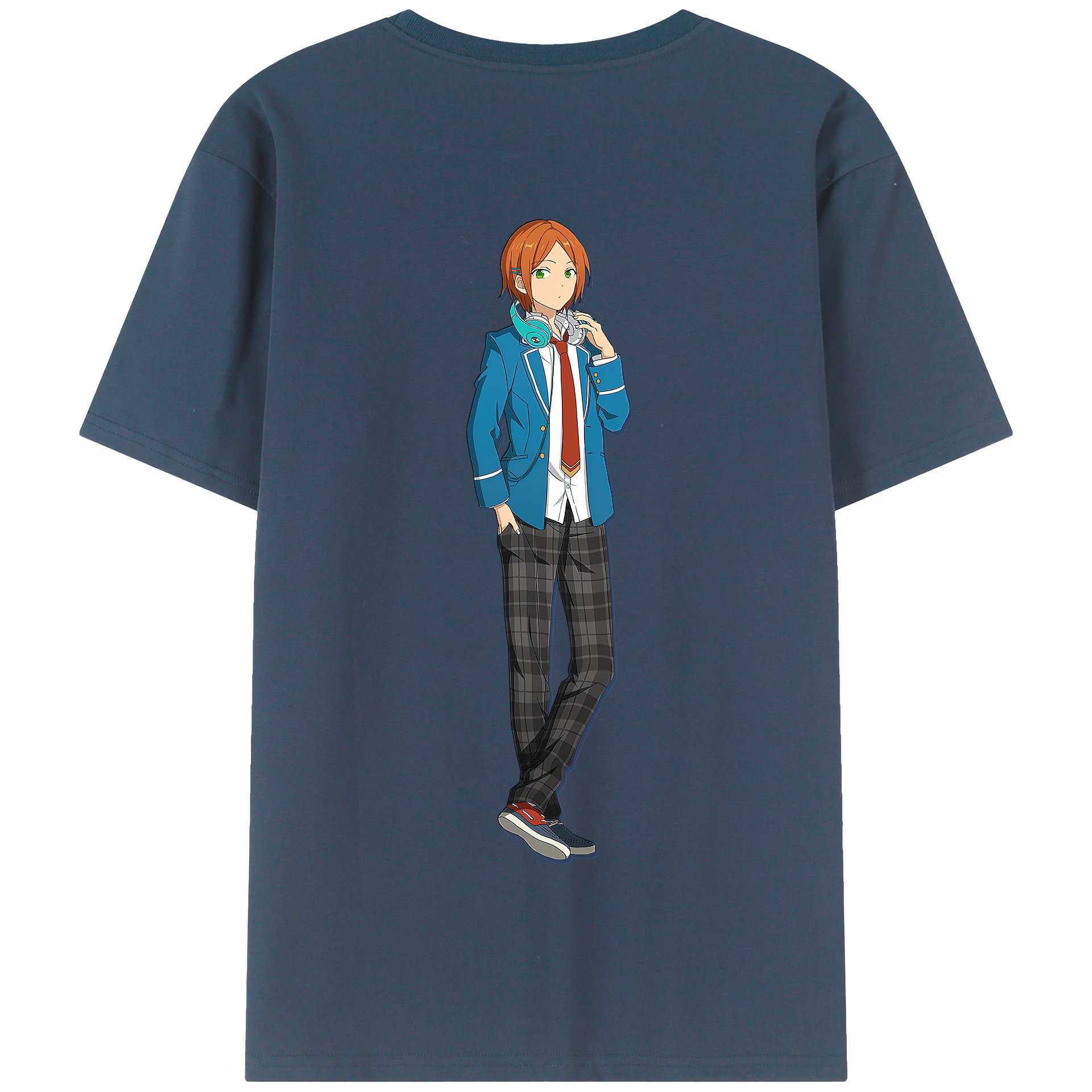 （画像用） あんさんぶるスターズ! Ensemble Stars 綿100％半袖Tシャツ（背面プリント）