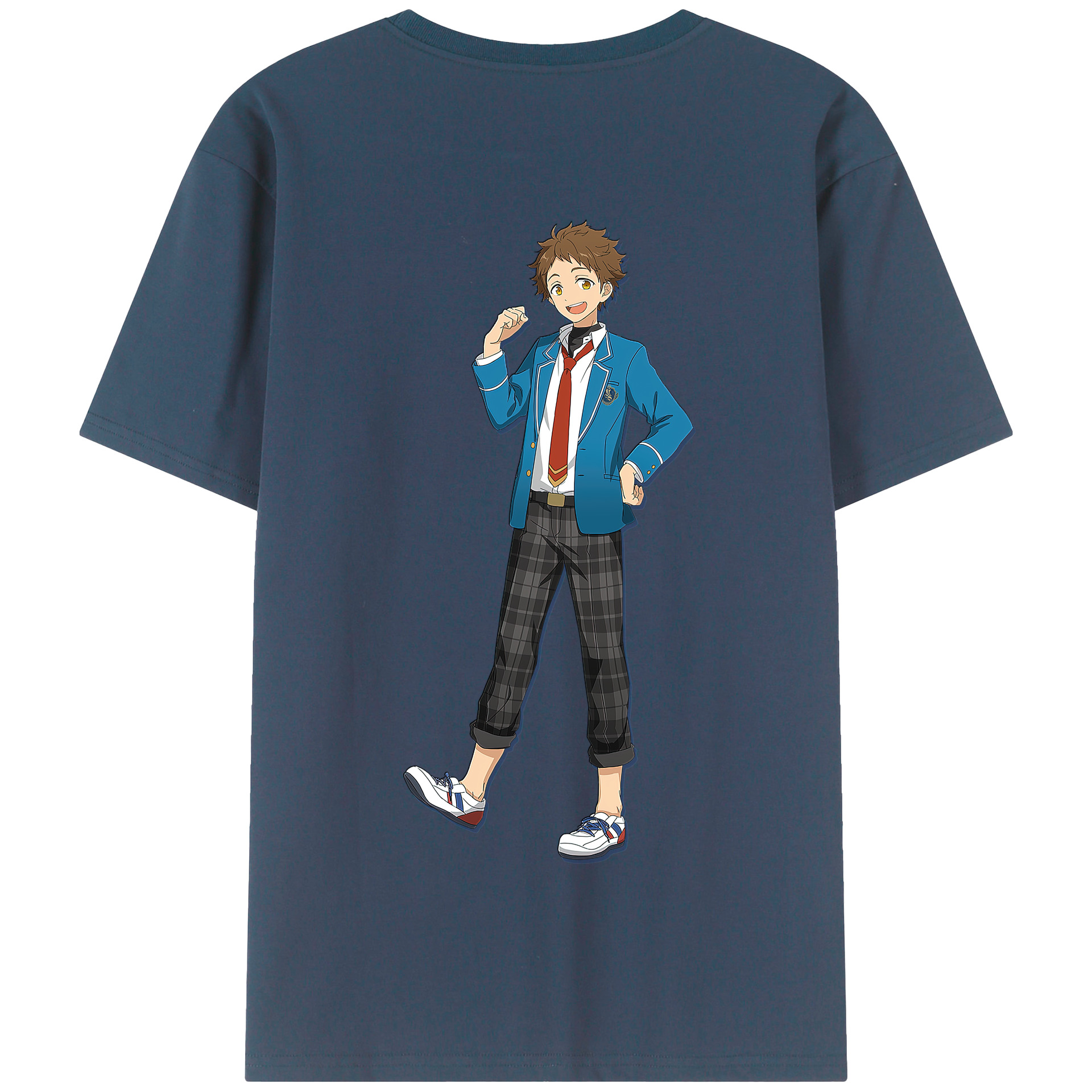 （画像用） あんさんぶるスターズ! Ensemble Stars 綿100％半袖Tシャツ（背面プリント）