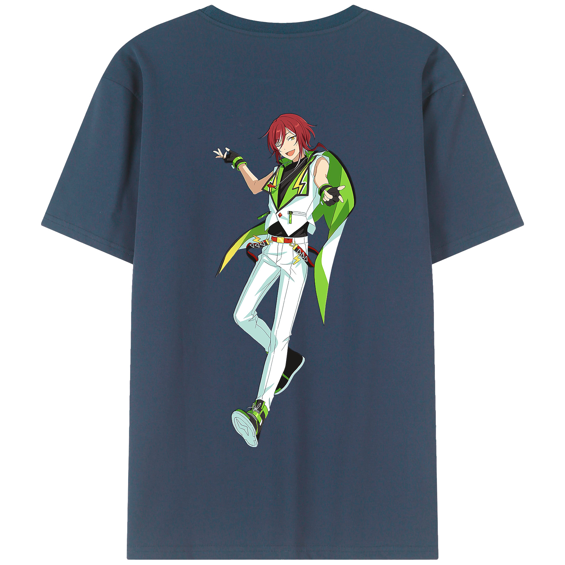 （画像用） あんさんぶるスターズ! Ensemble Stars 綿100％半袖Tシャツ（背面プリント）