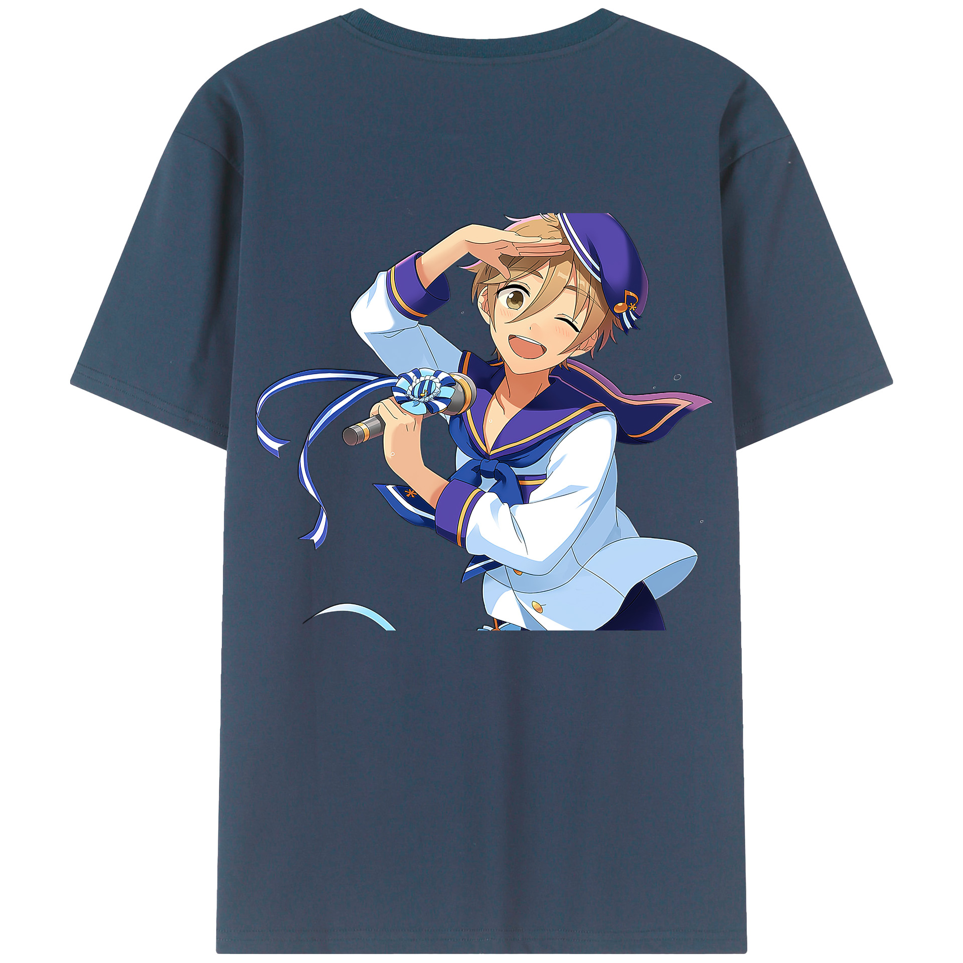 （画像用） あんさんぶるスターズ! Ensemble Stars 綿100％半袖Tシャツ（背面プリント）