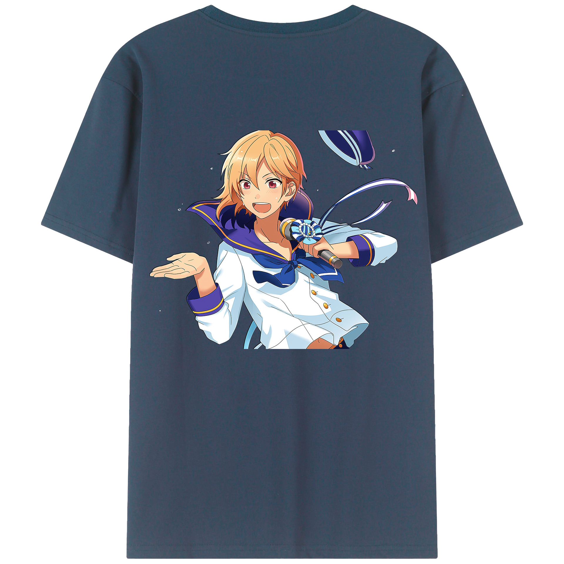 （画像用） あんさんぶるスターズ! Ensemble Stars 綿100％半袖Tシャツ（背面プリント）