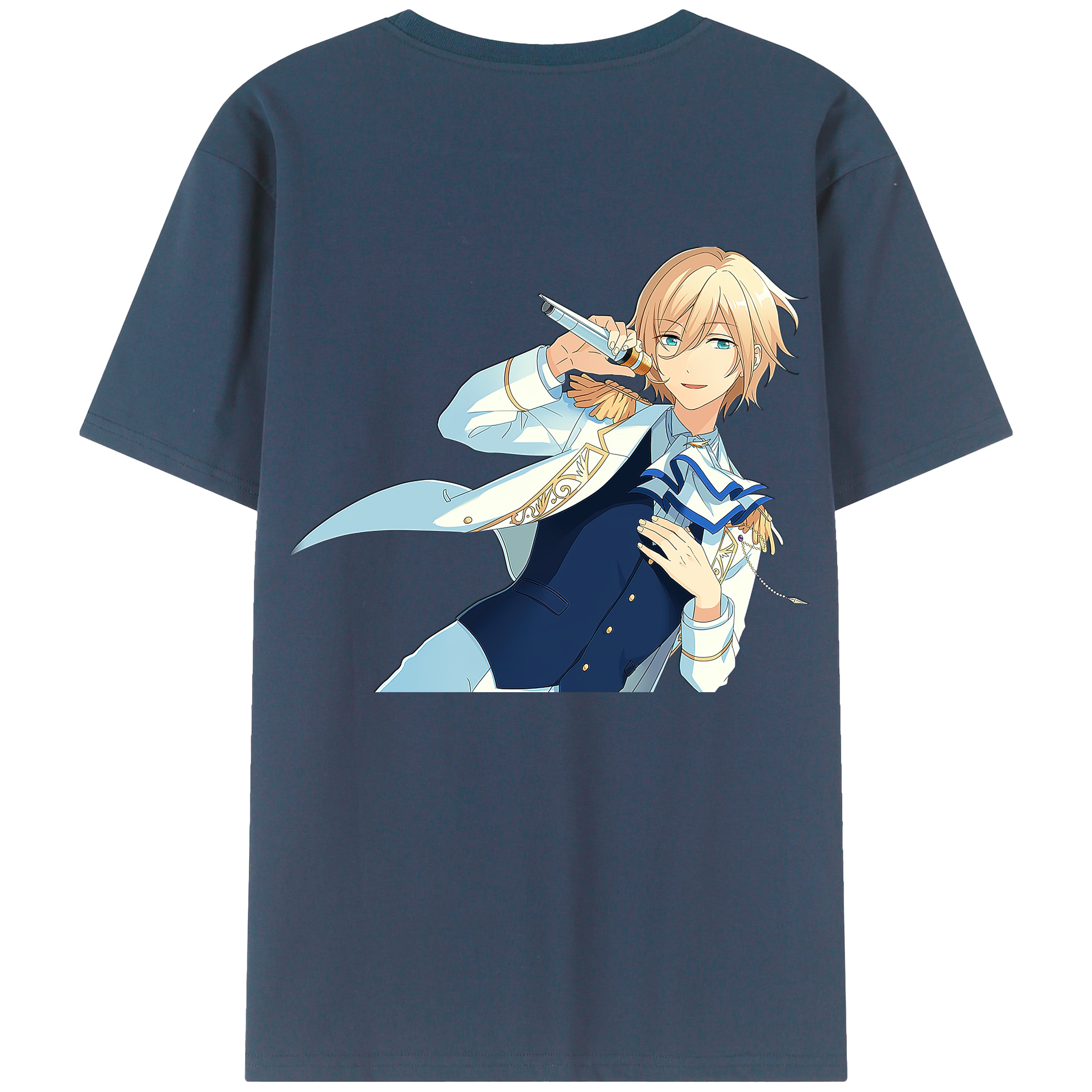 （画像用） あんさんぶるスターズ! Ensemble Stars 綿100％半袖Tシャツ（背面プリント）