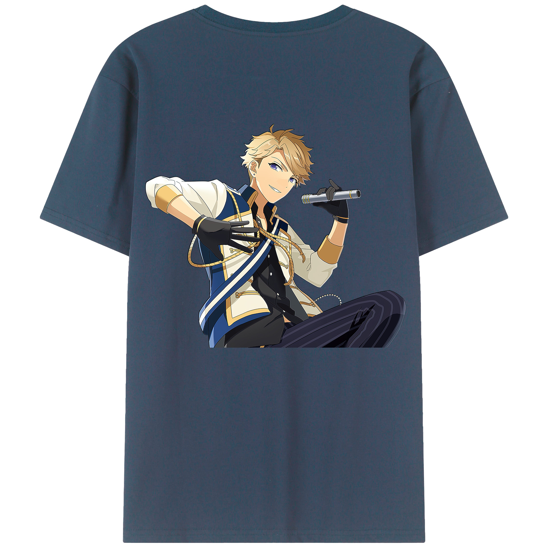 （画像用） あんさんぶるスターズ! Ensemble Stars 綿100％半袖Tシャツ（背面プリント）