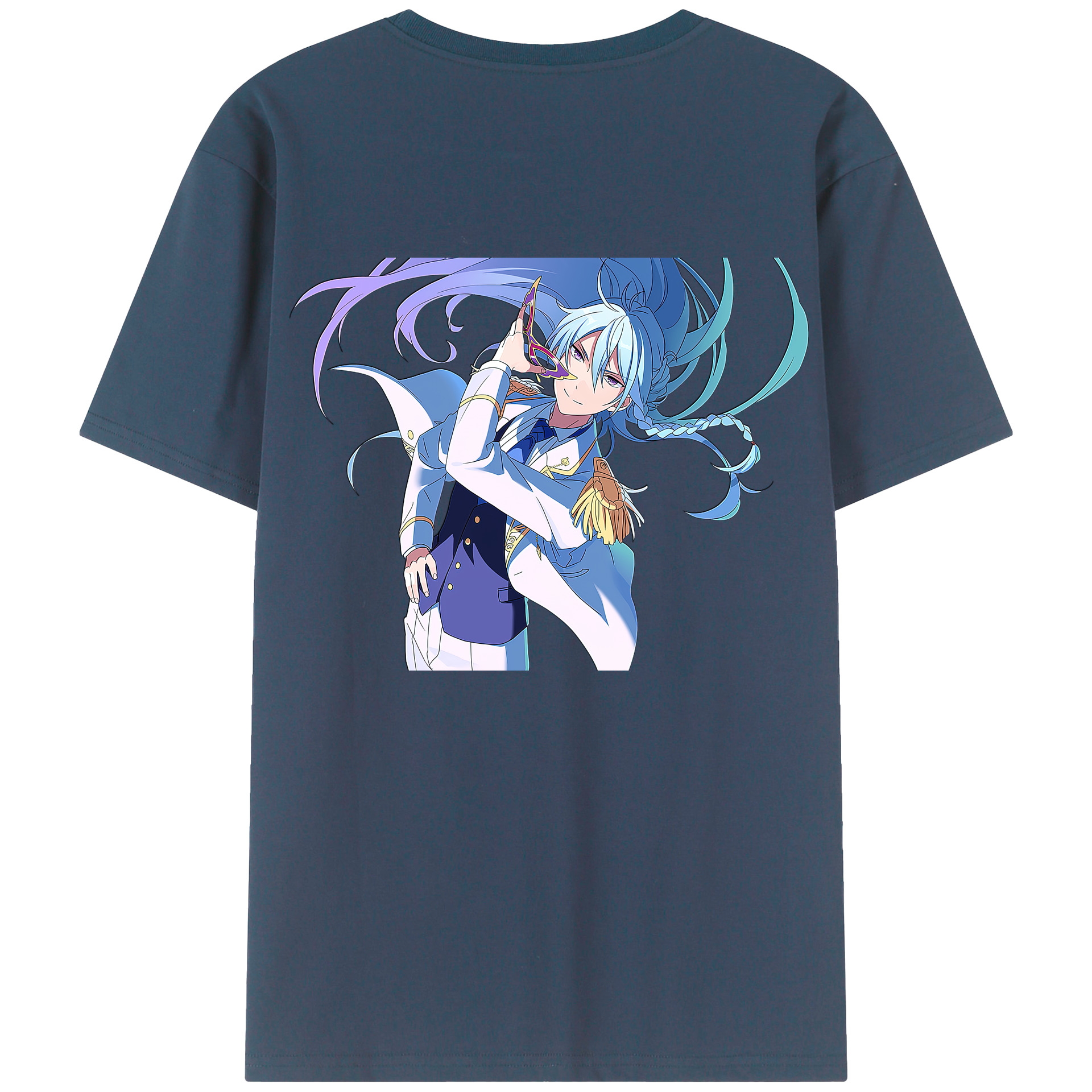 （画像用） あんさんぶるスターズ! Ensemble Stars 綿100％半袖Tシャツ（背面プリント）