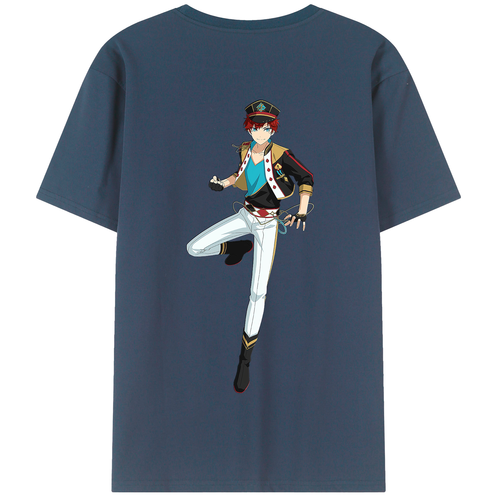 （画像用） あんさんぶるスターズ! Ensemble Stars 綿100％半袖Tシャツ（背面プリント）