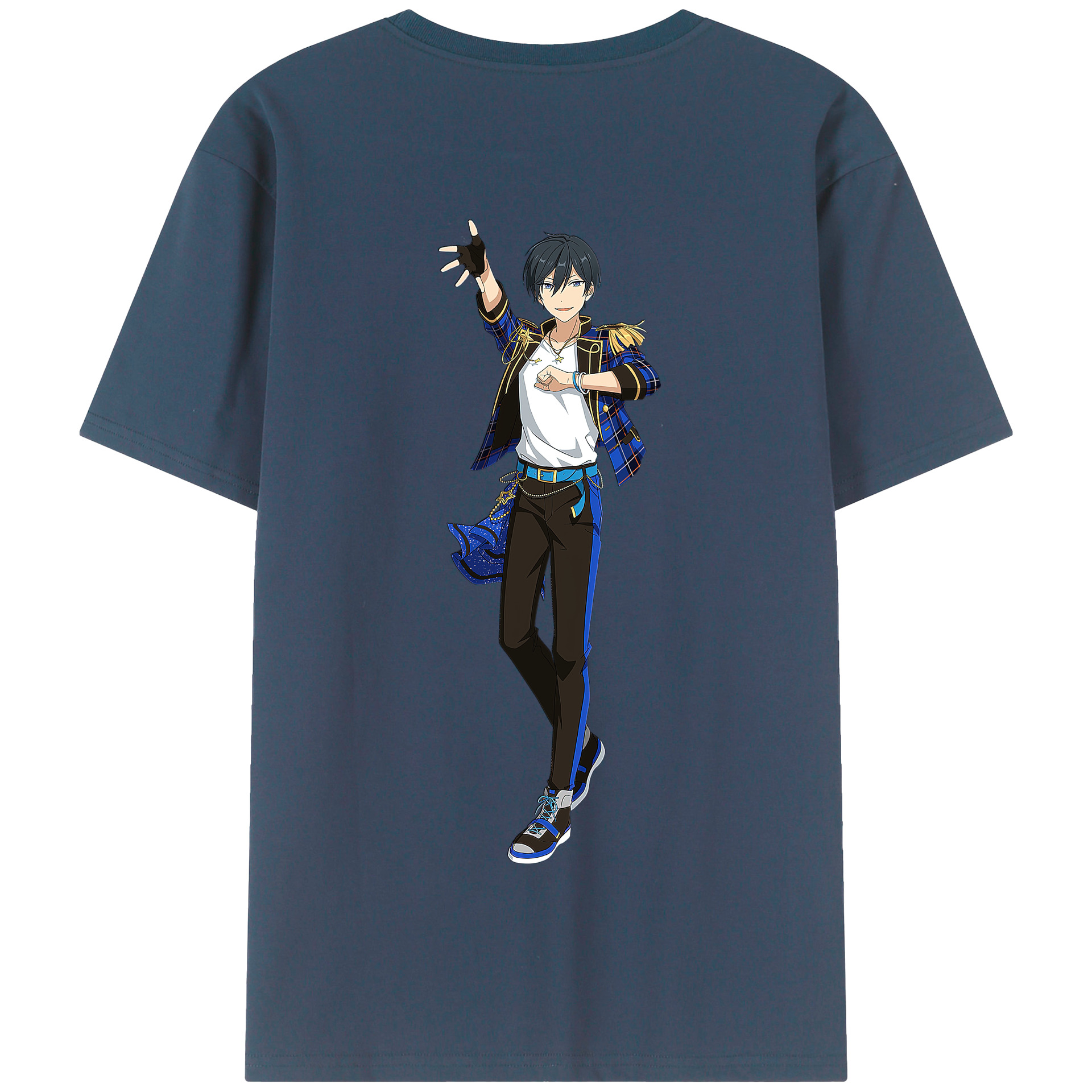 （画像用） あんさんぶるスターズ! Ensemble Stars 綿100％半袖Tシャツ（背面プリント）