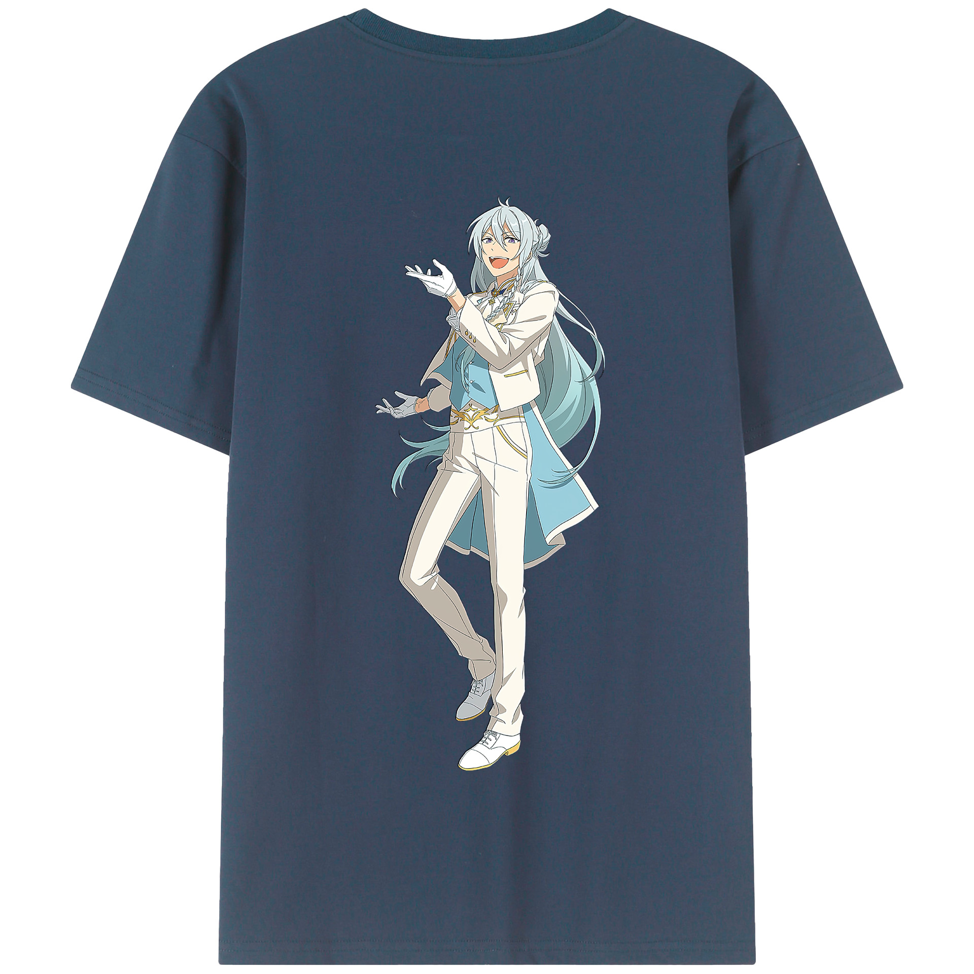 （画像用） あんさんぶるスターズ! Ensemble Stars 綿100％半袖Tシャツ（背面プリント）