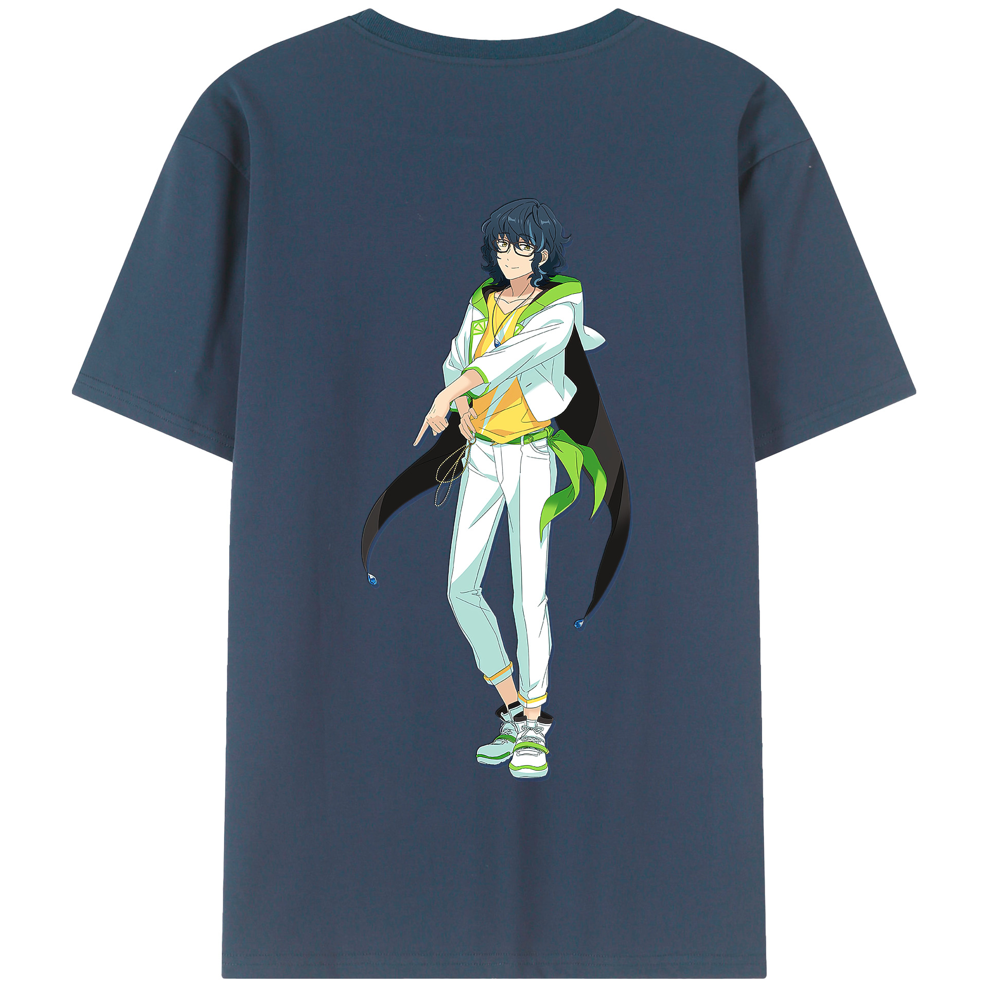 （画像用） あんさんぶるスターズ! Ensemble Stars 綿100％半袖Tシャツ（背面プリント）