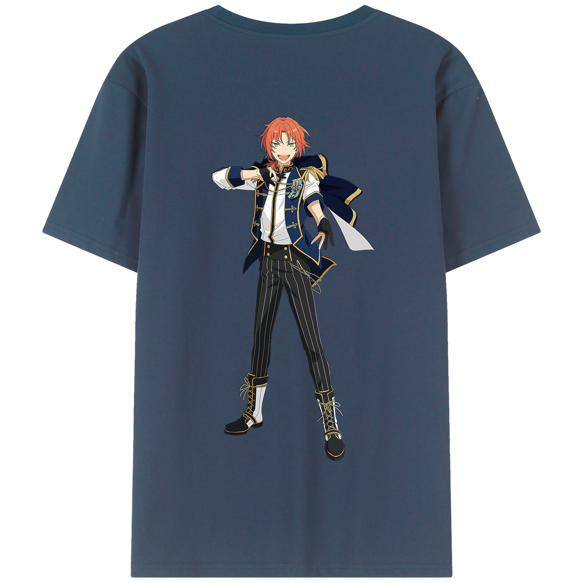 （画像用） あんさんぶるスターズ! Ensemble Stars 綿100％半袖Tシャツ（背面プリント）