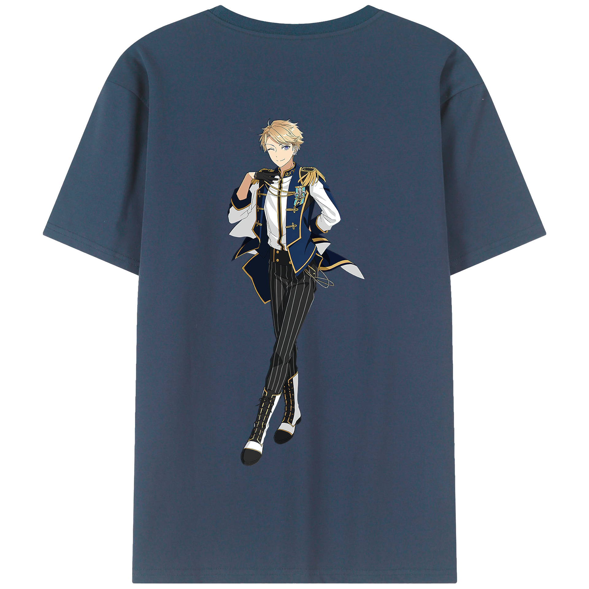 （画像用） あんさんぶるスターズ! Ensemble Stars 綿100％半袖Tシャツ（背面プリント）