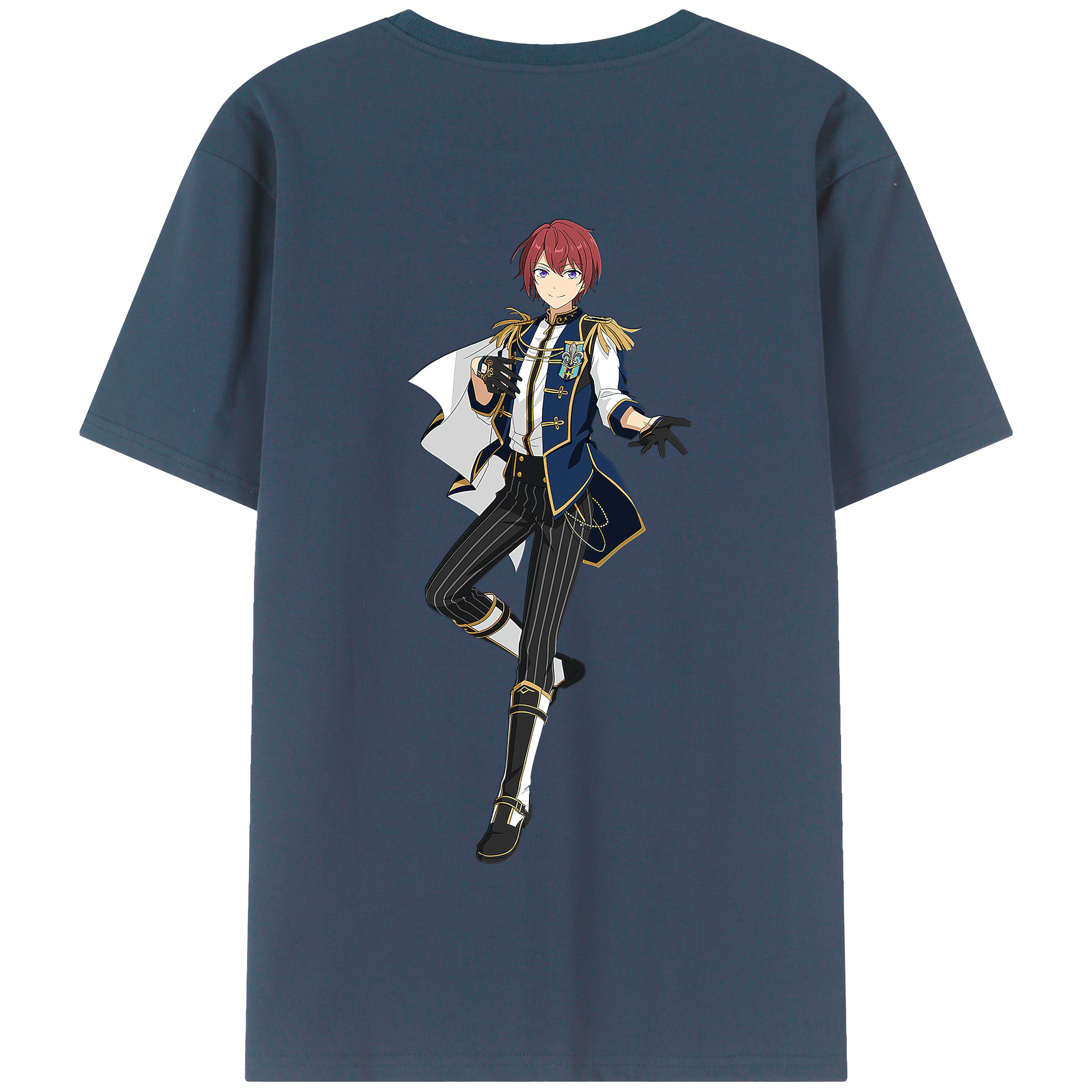 （画像用） あんさんぶるスターズ! Ensemble Stars 綿100％半袖Tシャツ（背面プリント）