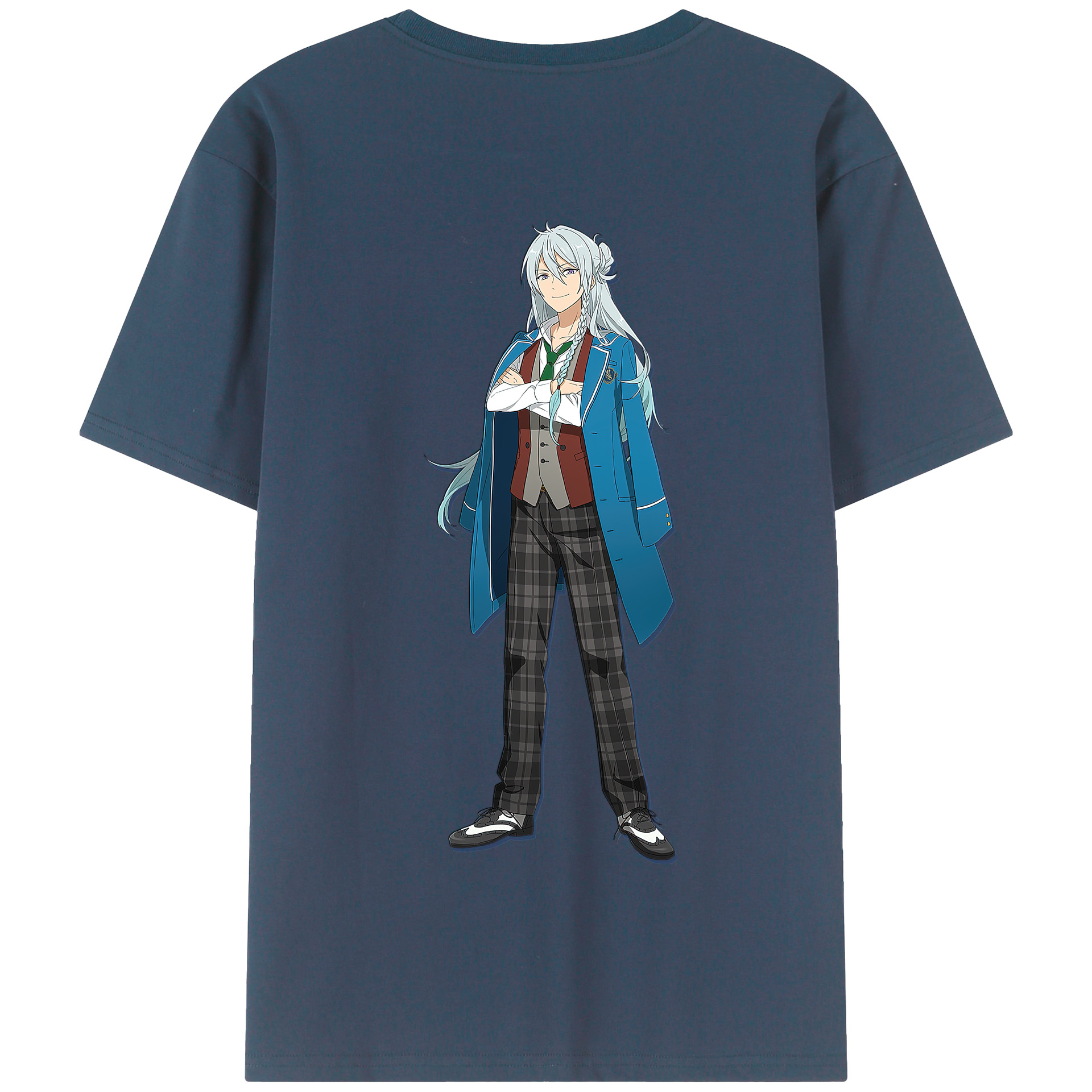 （画像用） あんさんぶるスターズ! Ensemble Stars 綿100％半袖Tシャツ（背面プリント）