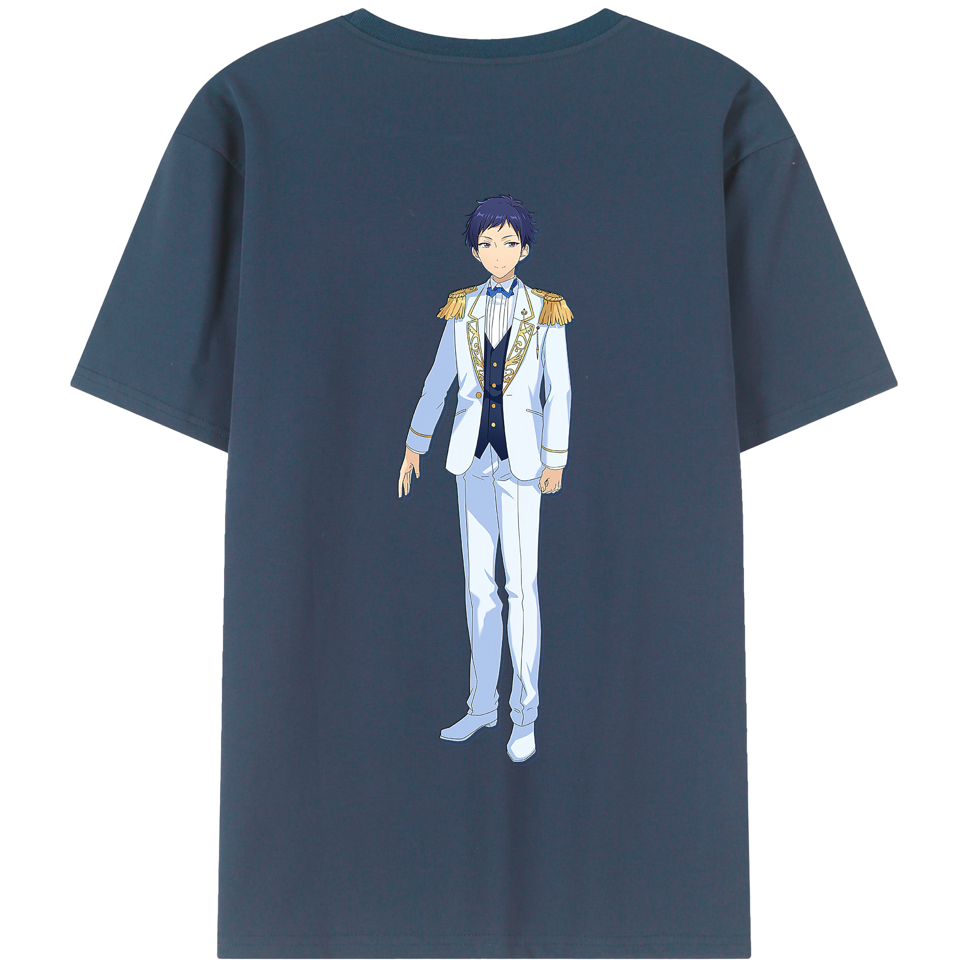 （画像用） あんさんぶるスターズ! Ensemble Stars 綿100％半袖Tシャツ（背面プリント）