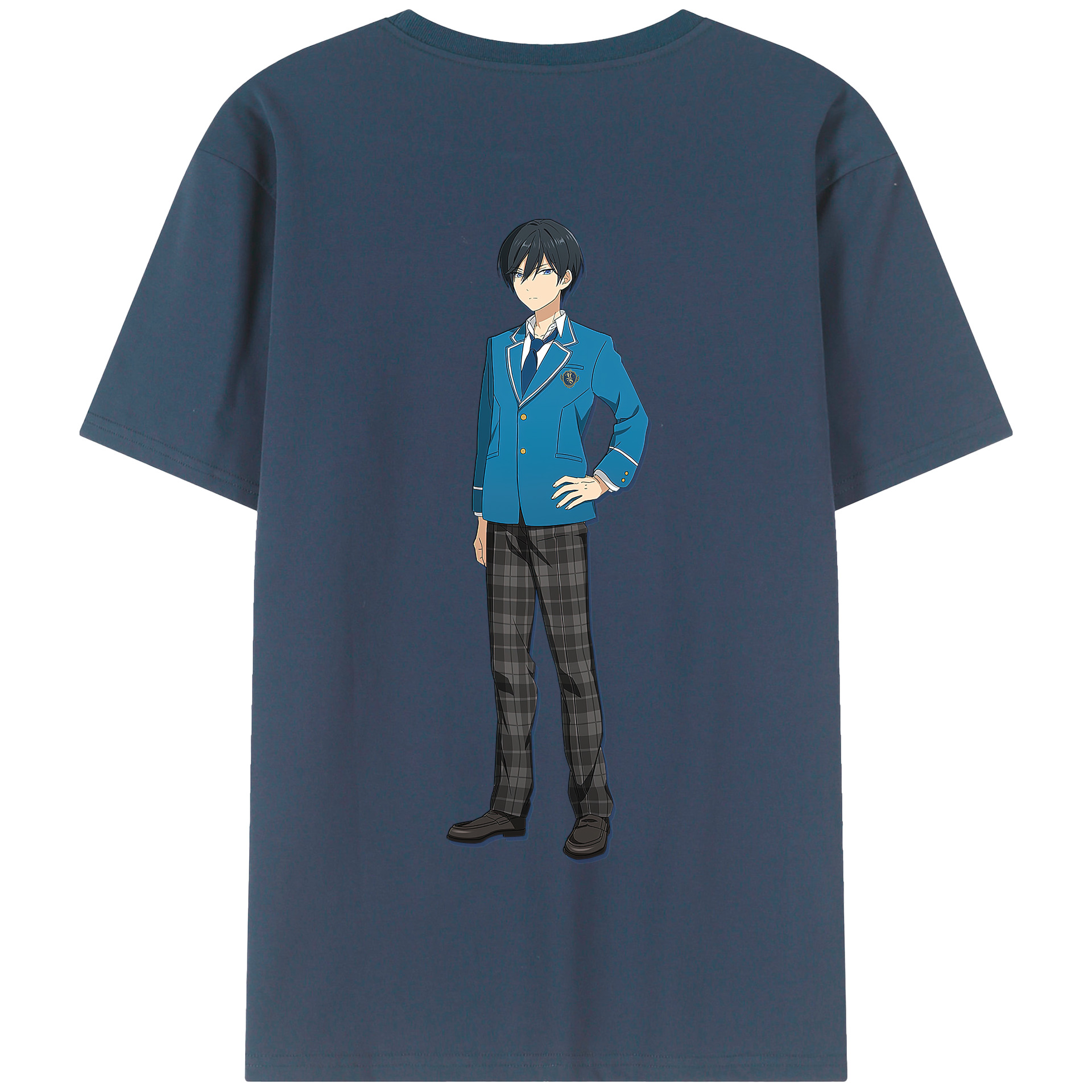（画像用） あんさんぶるスターズ! Ensemble Stars 綿100％半袖Tシャツ（背面プリント）