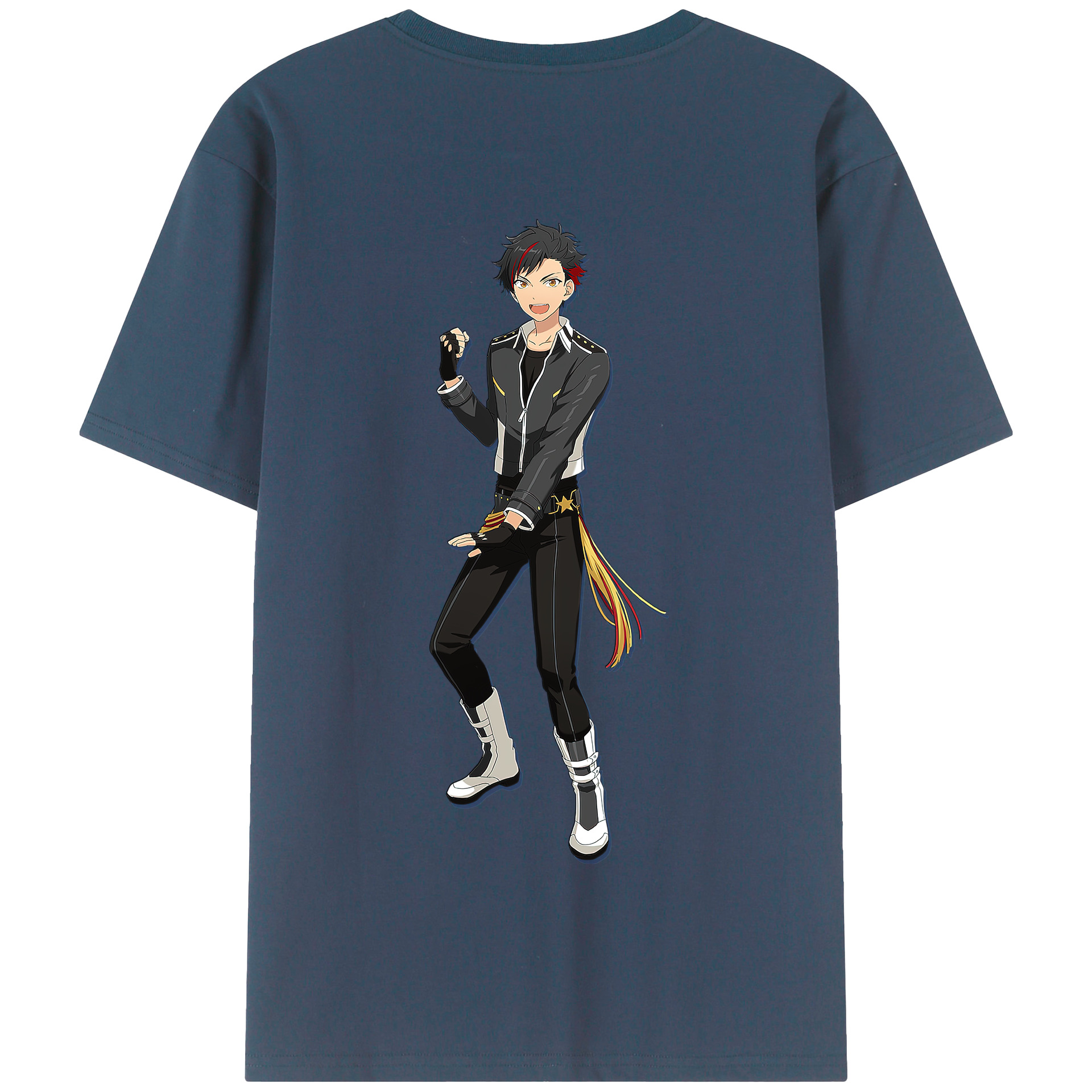 （画像用） あんさんぶるスターズ! Ensemble Stars 綿100％半袖Tシャツ（背面プリント）