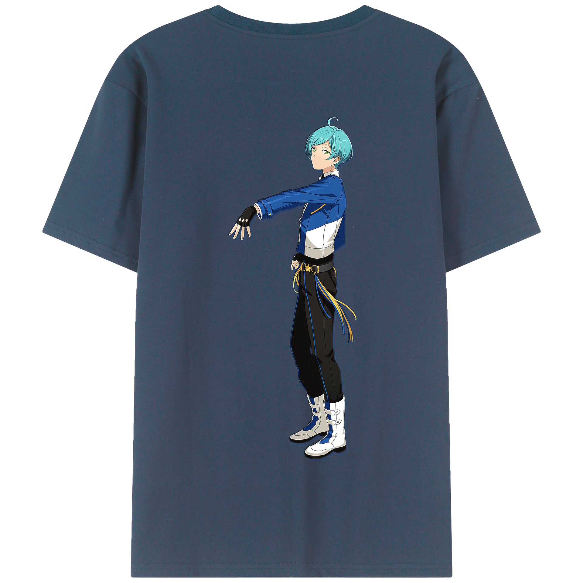 （画像用） あんさんぶるスターズ! Ensemble Stars 綿100％半袖Tシャツ（背面プリント）