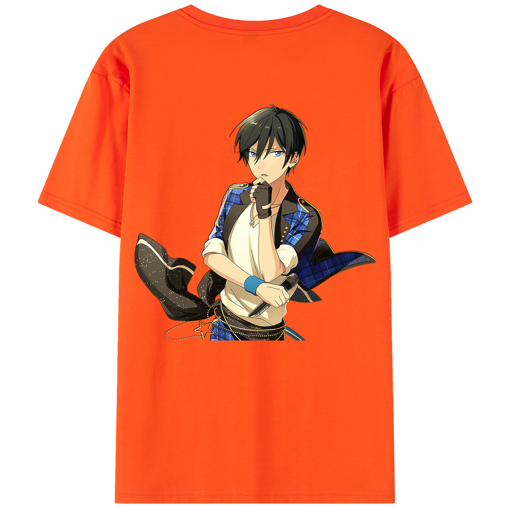 （画像用） あんさんぶるスターズ! Ensemble Stars 綿100％半袖Tシャツ（背面プリント）