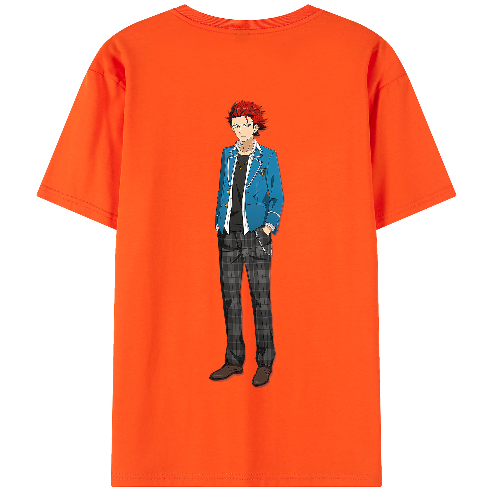 （画像用） あんさんぶるスターズ! Ensemble Stars 綿100％半袖Tシャツ（背面プリント）