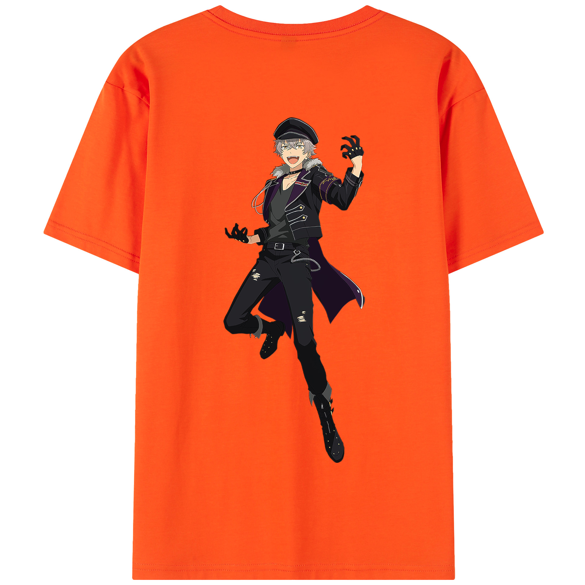 （画像用） あんさんぶるスターズ! Ensemble Stars 綿100％半袖Tシャツ（背面プリント）