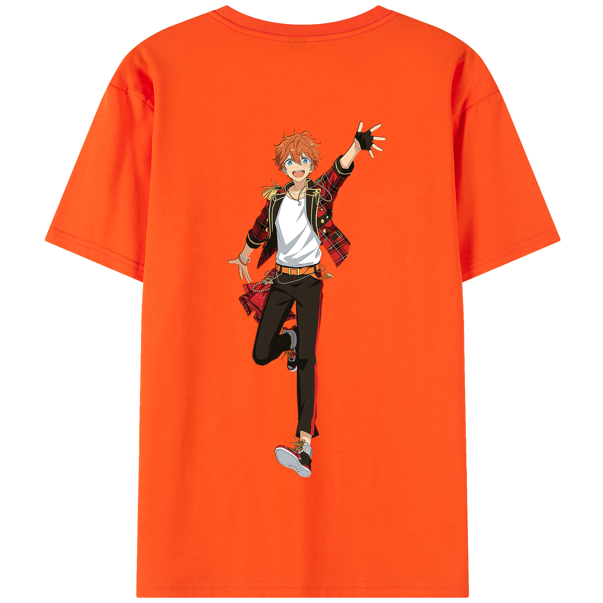 （画像用） あんさんぶるスターズ! Ensemble Stars 綿100％半袖Tシャツ（背面プリント）