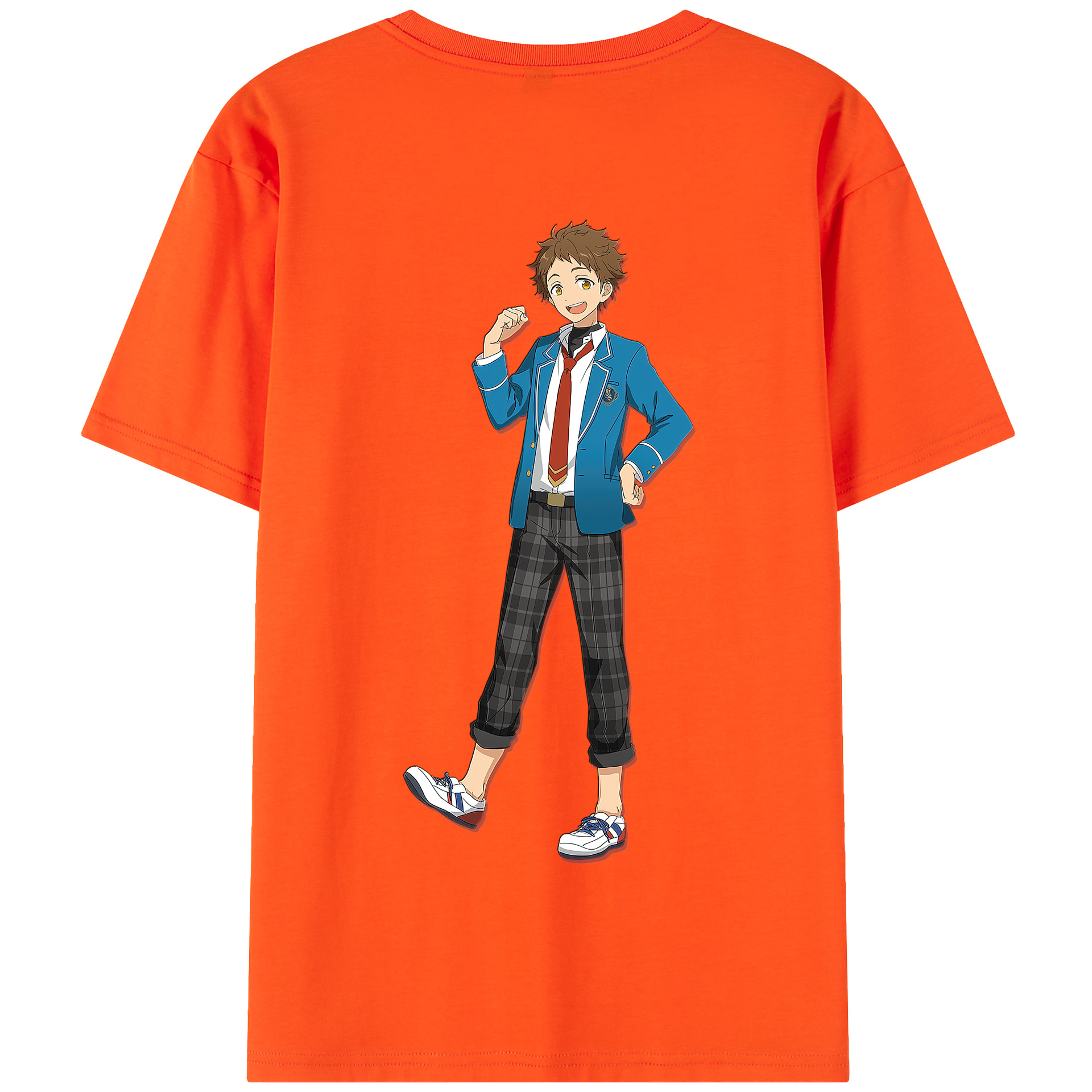 （画像用） あんさんぶるスターズ! Ensemble Stars 綿100％半袖Tシャツ（背面プリント）
