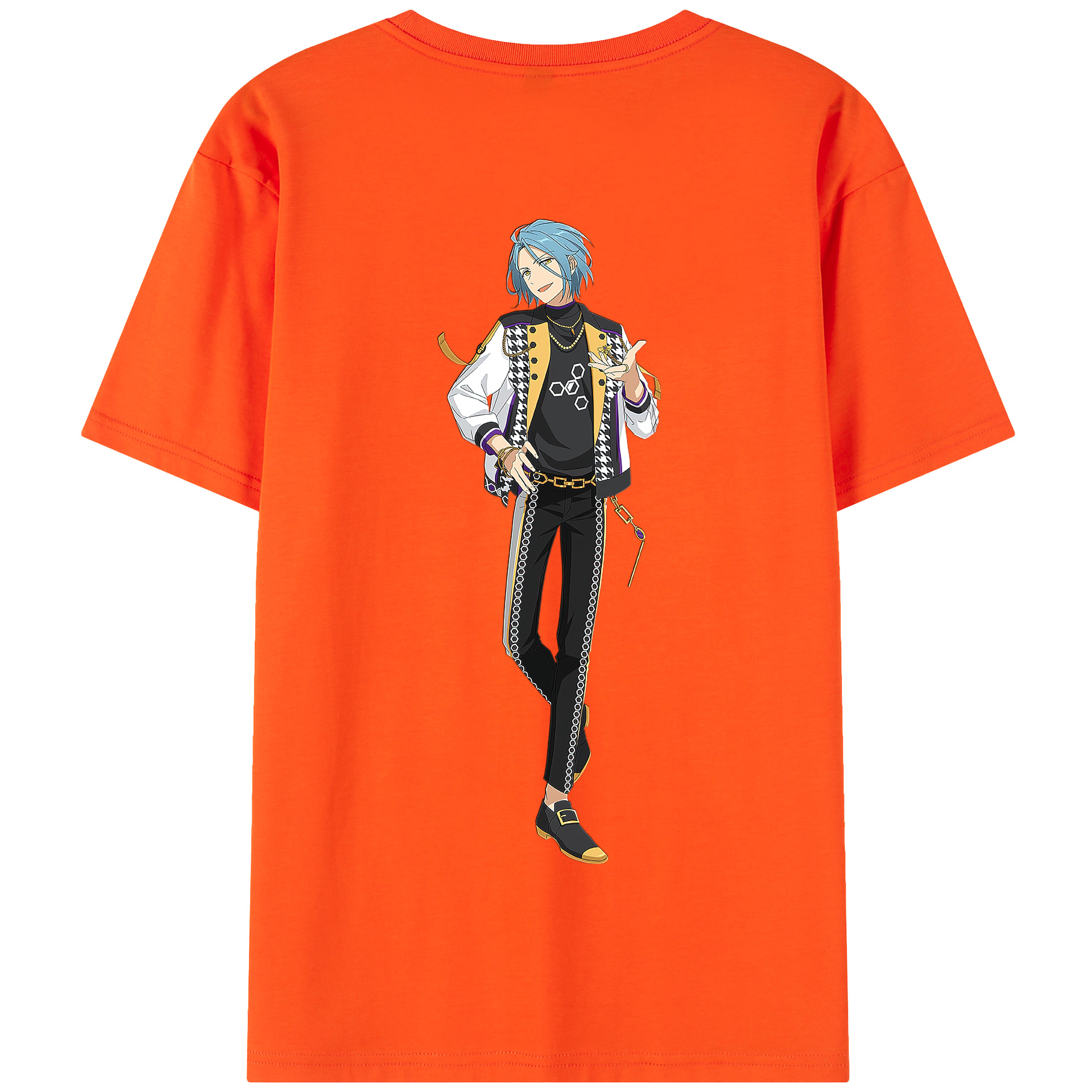 （画像用） あんさんぶるスターズ! Ensemble Stars 綿100％半袖Tシャツ（背面プリント）