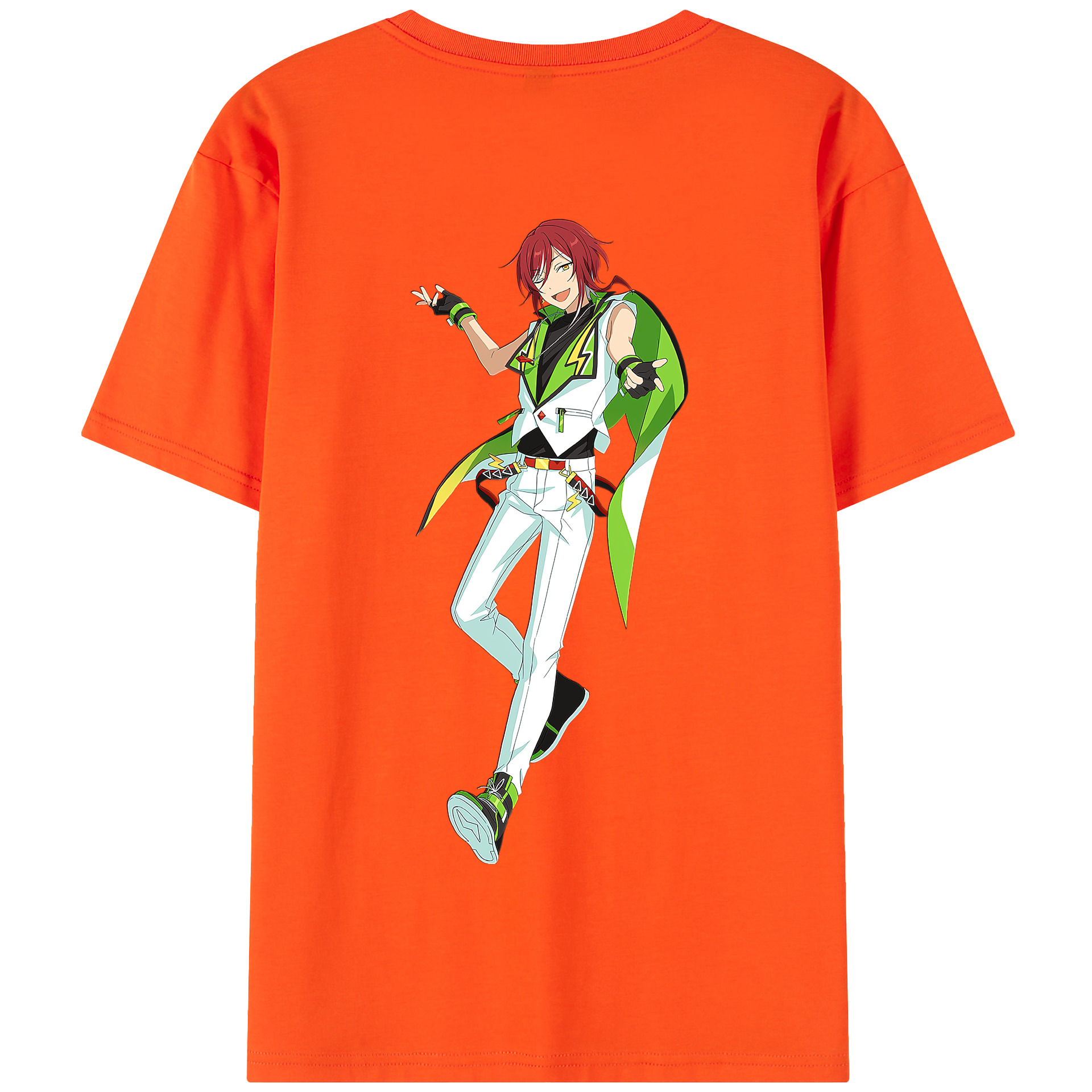 （画像用） あんさんぶるスターズ! Ensemble Stars 綿100％半袖Tシャツ（背面プリント）