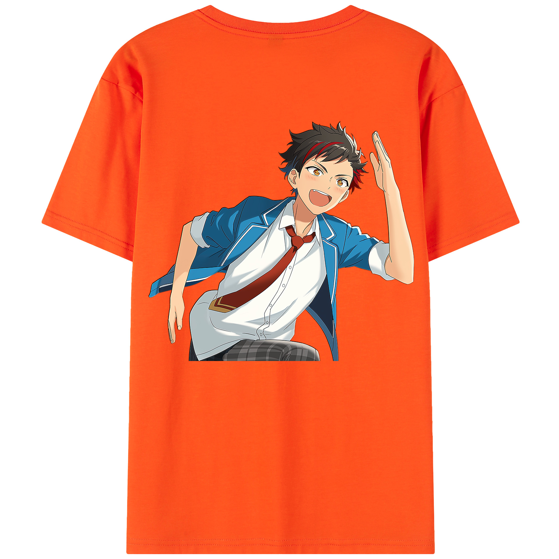 （画像用） あんさんぶるスターズ! Ensemble Stars 綿100％半袖Tシャツ（背面プリント）
