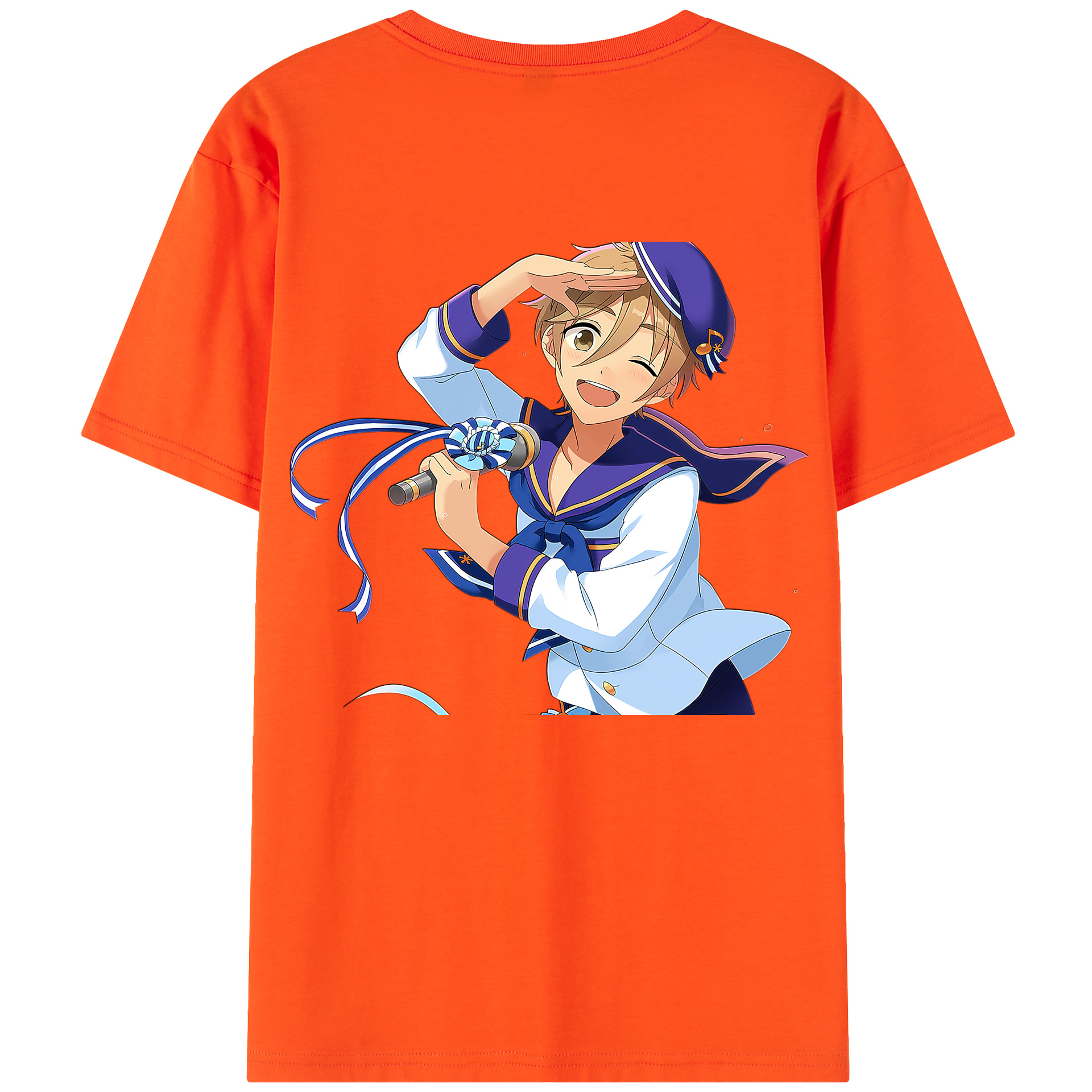 （画像用） あんさんぶるスターズ! Ensemble Stars 綿100％半袖Tシャツ（背面プリント）