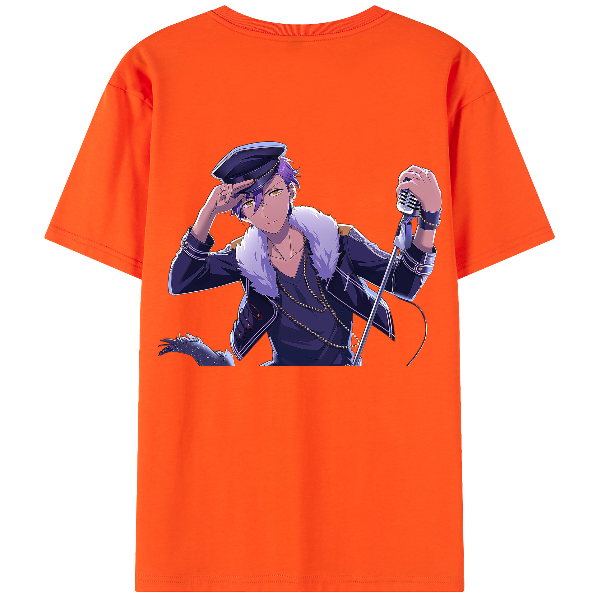 （画像用） あんさんぶるスターズ! Ensemble Stars 綿100％半袖Tシャツ（背面プリント）