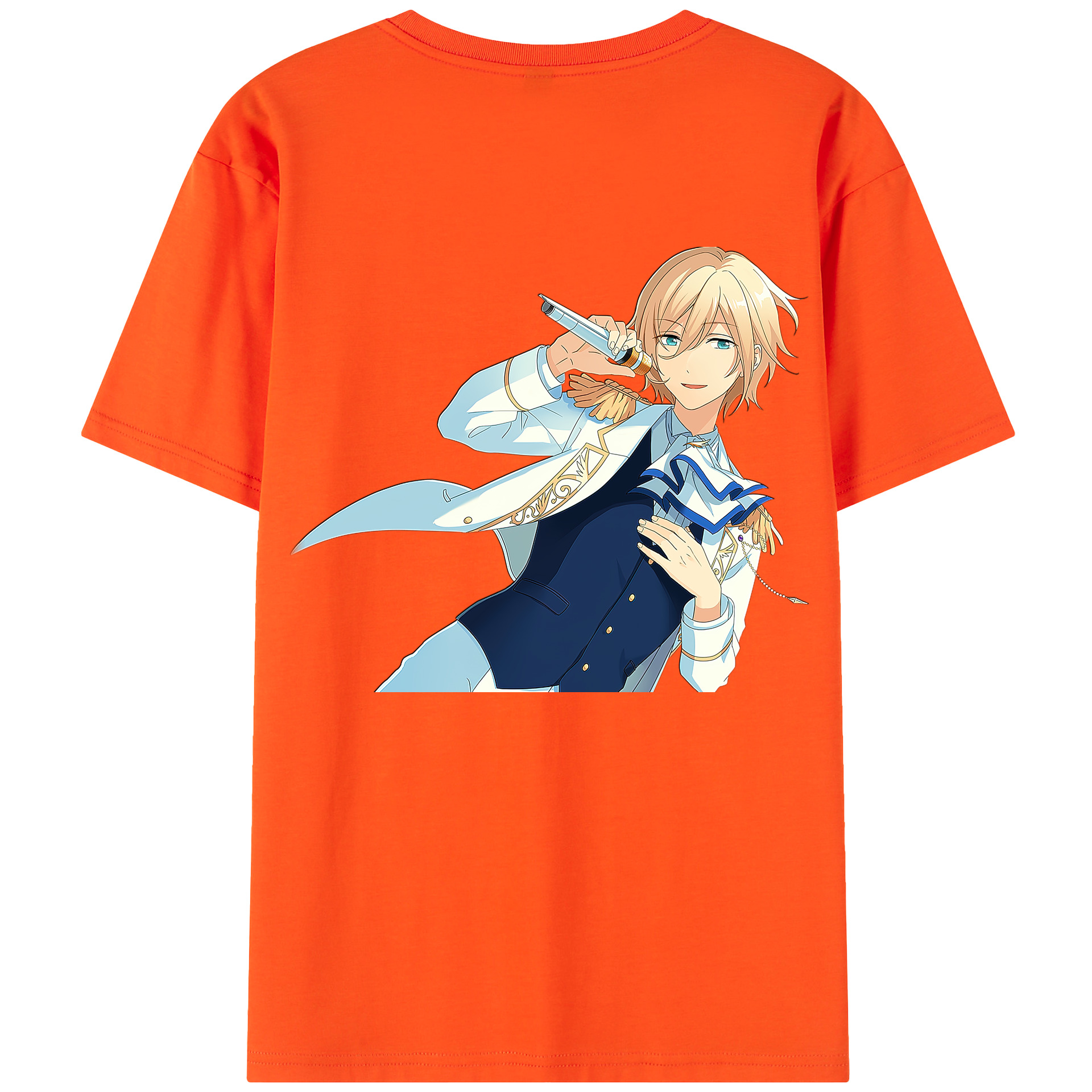 （画像用） あんさんぶるスターズ! Ensemble Stars 綿100％半袖Tシャツ（背面プリント）