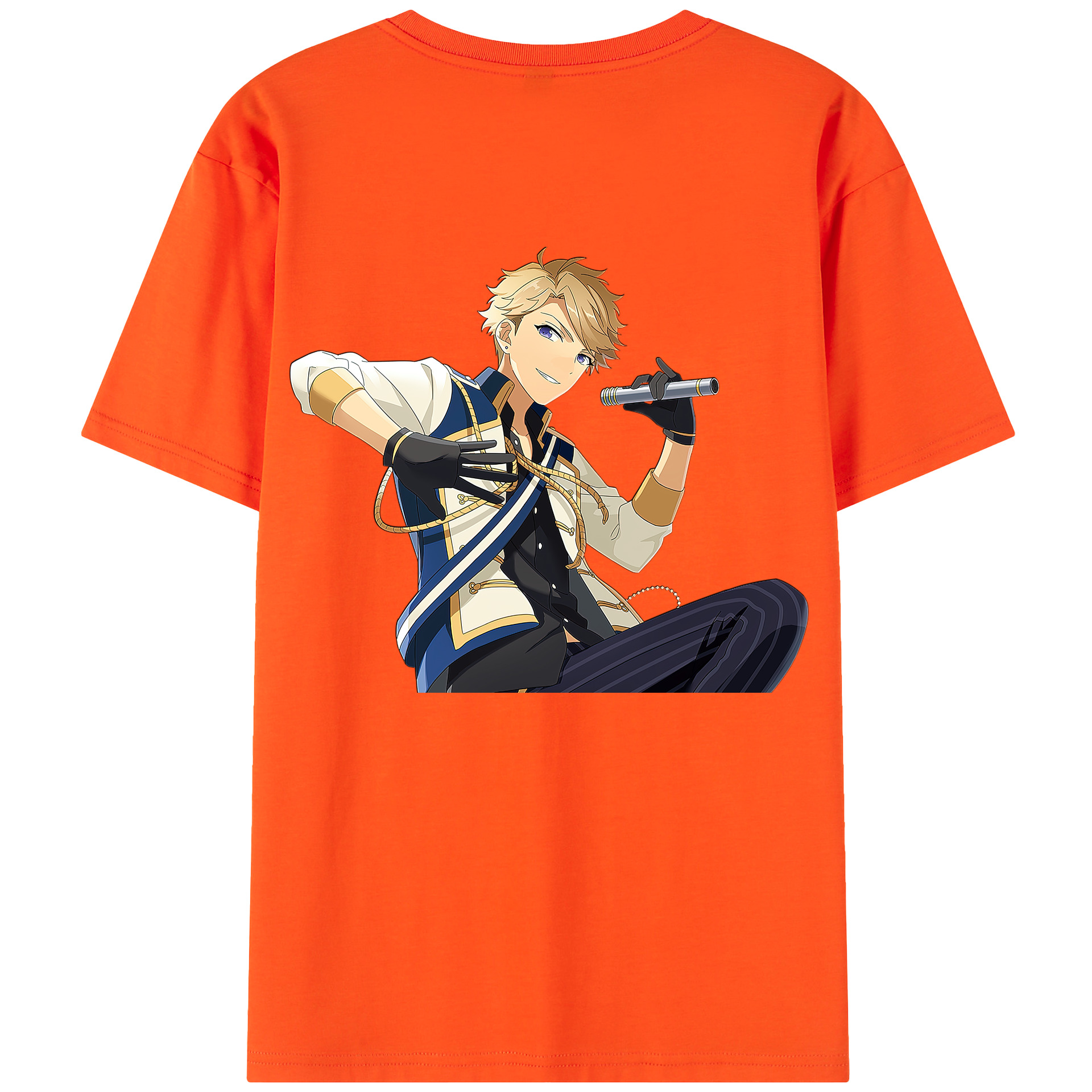 （画像用） あんさんぶるスターズ! Ensemble Stars 綿100％半袖Tシャツ（背面プリント）